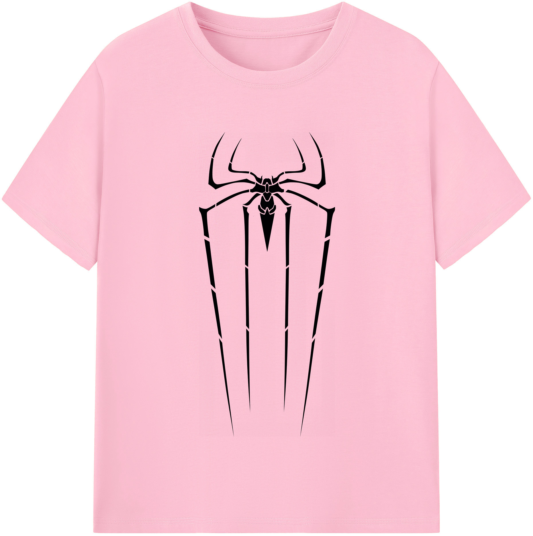 （画像用） Spider Man スパイダーマン 綿100％半袖Tシャツ（フロントプリント）