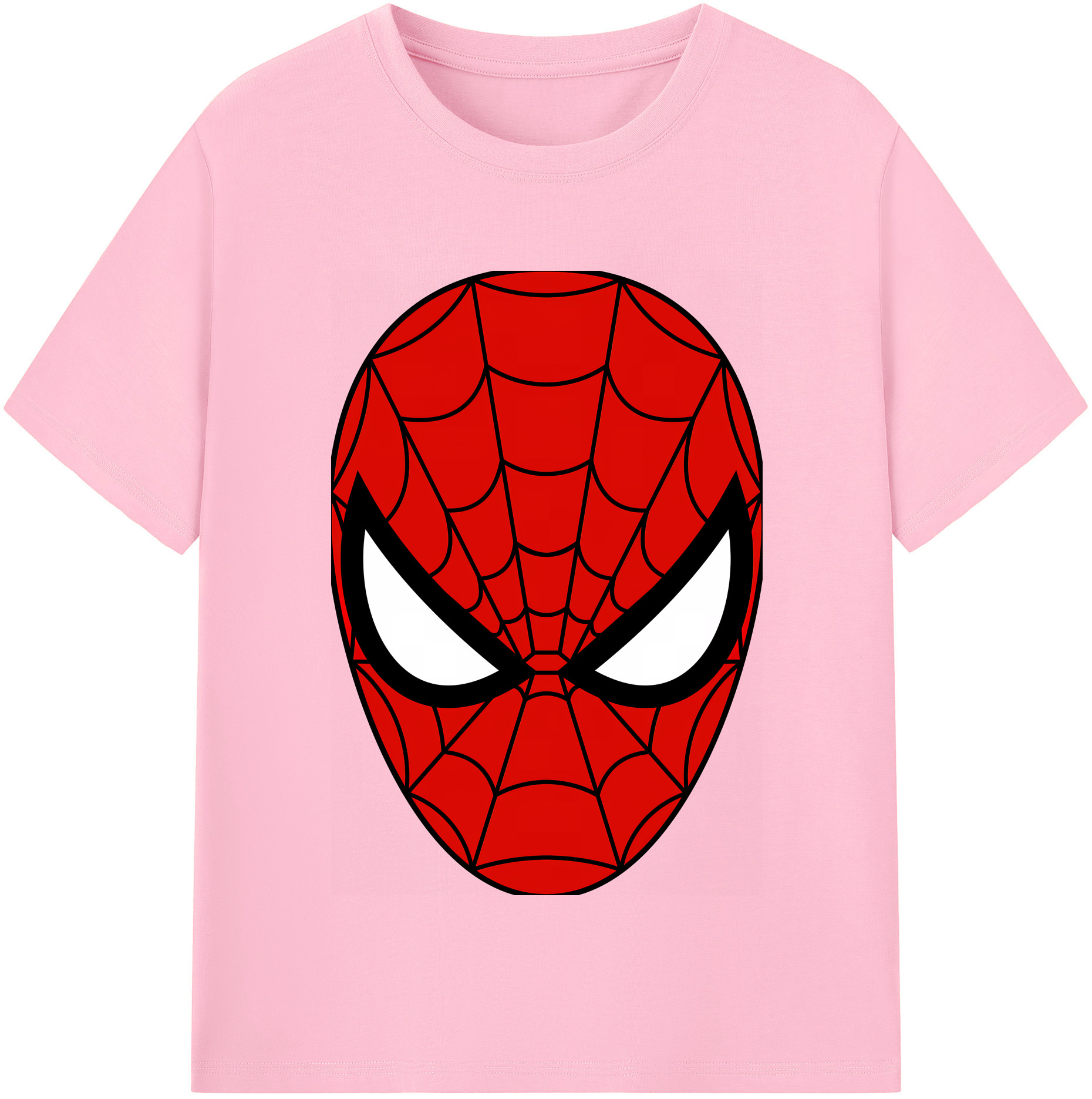 （画像用） Spider Man スパイダーマン 綿100％半袖Tシャツ（フロントプリント）