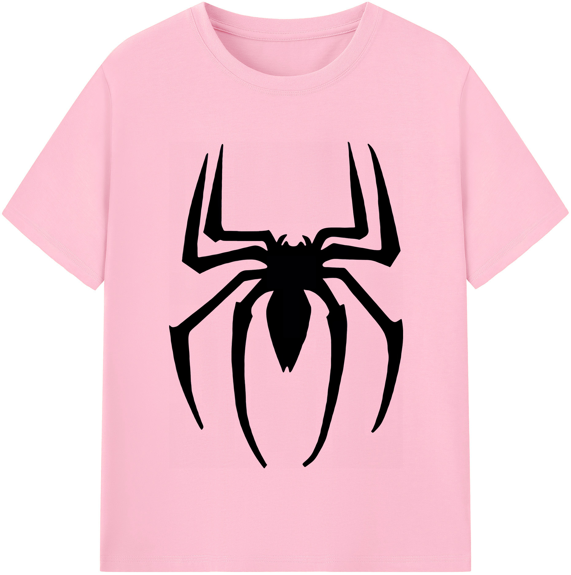 （画像用） Spider Man スパイダーマン 綿100％半袖Tシャツ（フロントプリント）