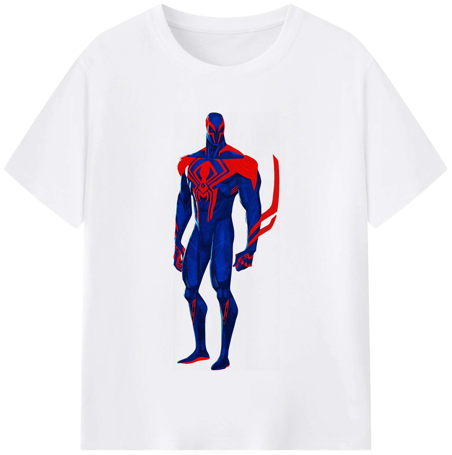 （画像用） Spider Man スパイダーマン 綿100％半袖Tシャツ（フロントプリント）