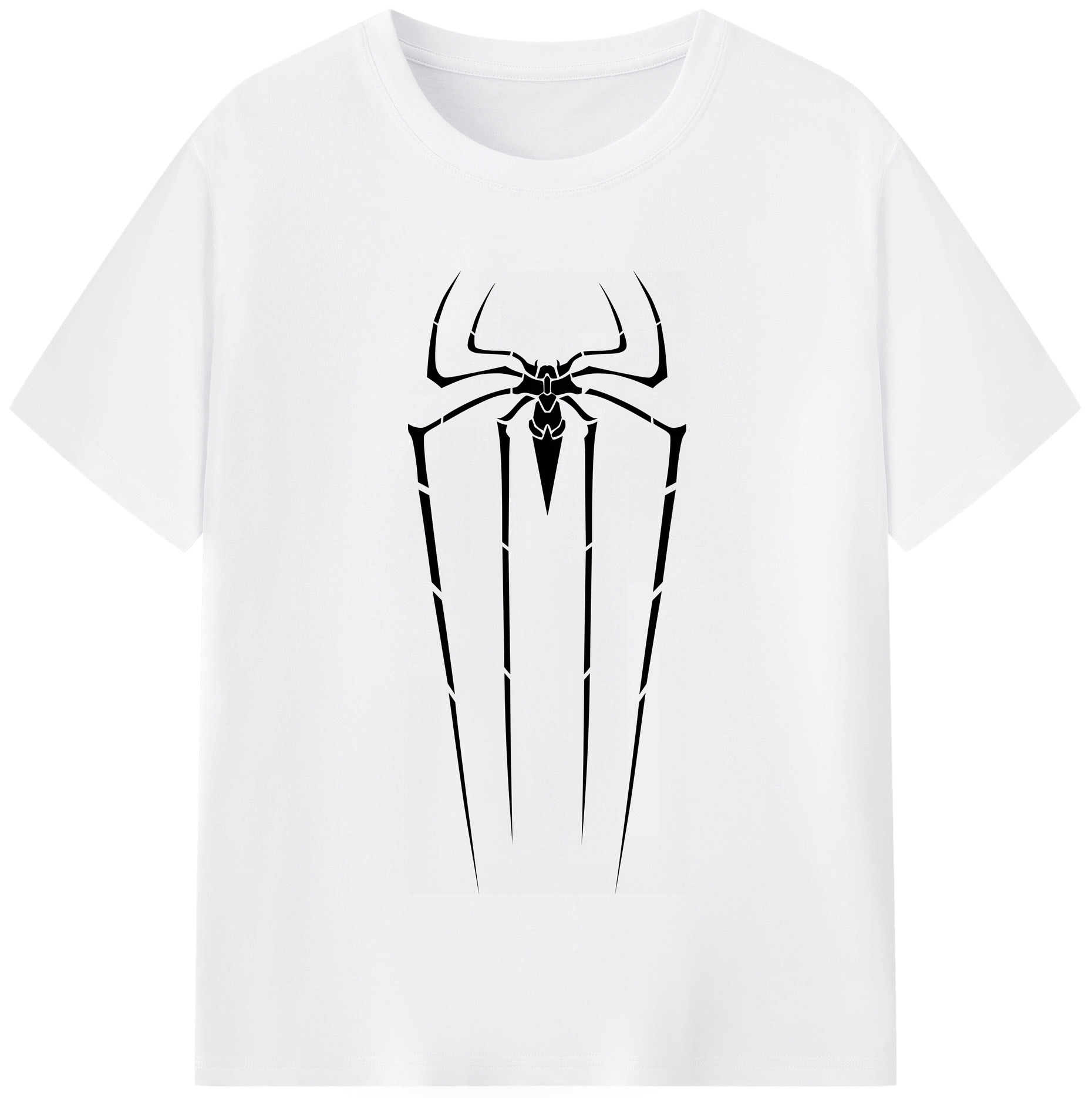（画像用） Spider Man スパイダーマン 綿100％半袖Tシャツ（フロントプリント）