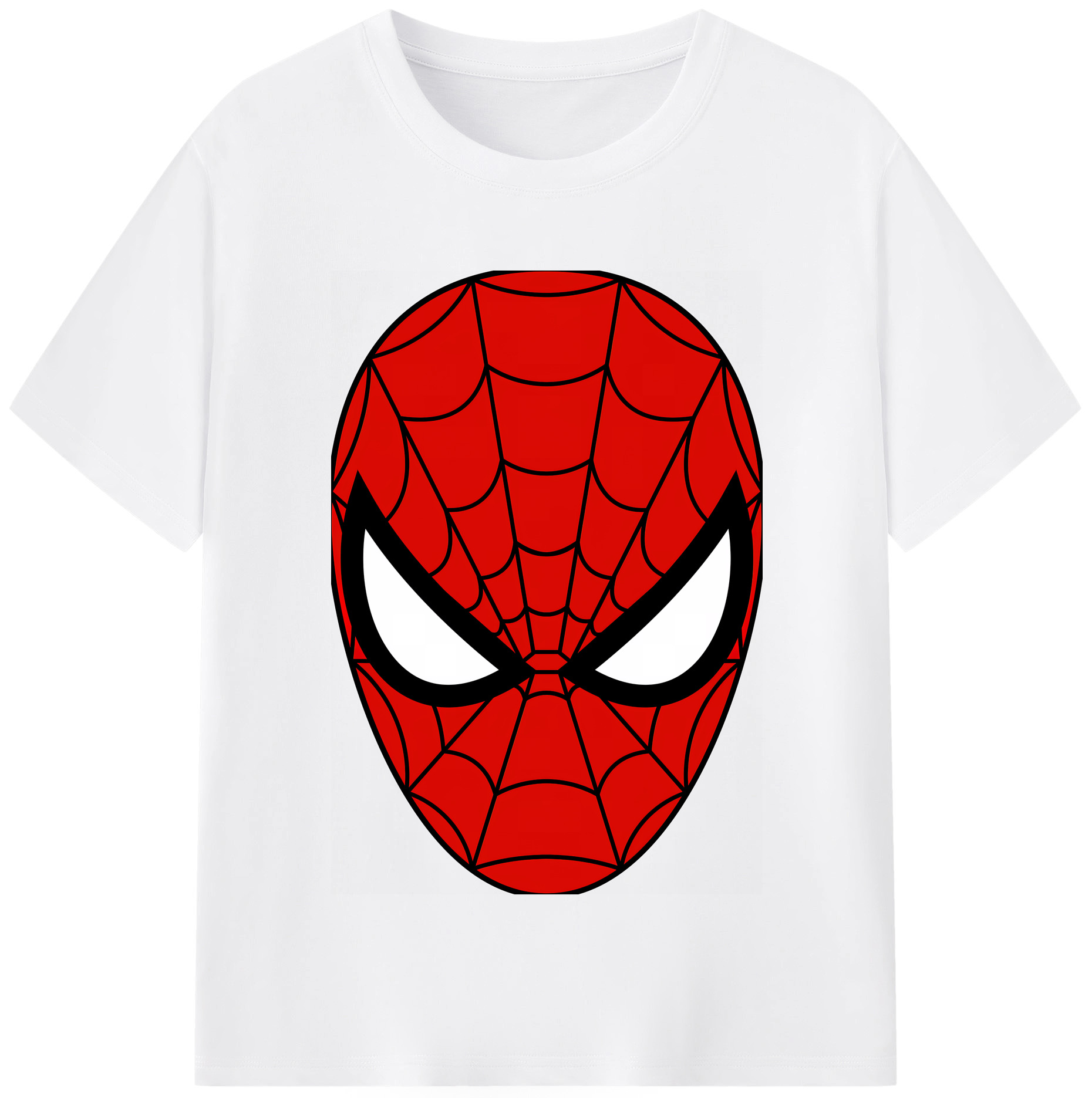 （画像用） Spider Man スパイダーマン 綿100％半袖Tシャツ（フロントプリント）