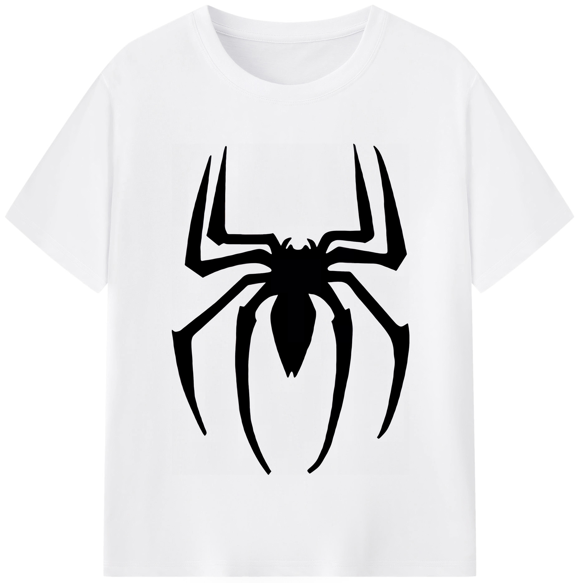 （画像用） Spider Man スパイダーマン 綿100％半袖Tシャツ（フロントプリント）