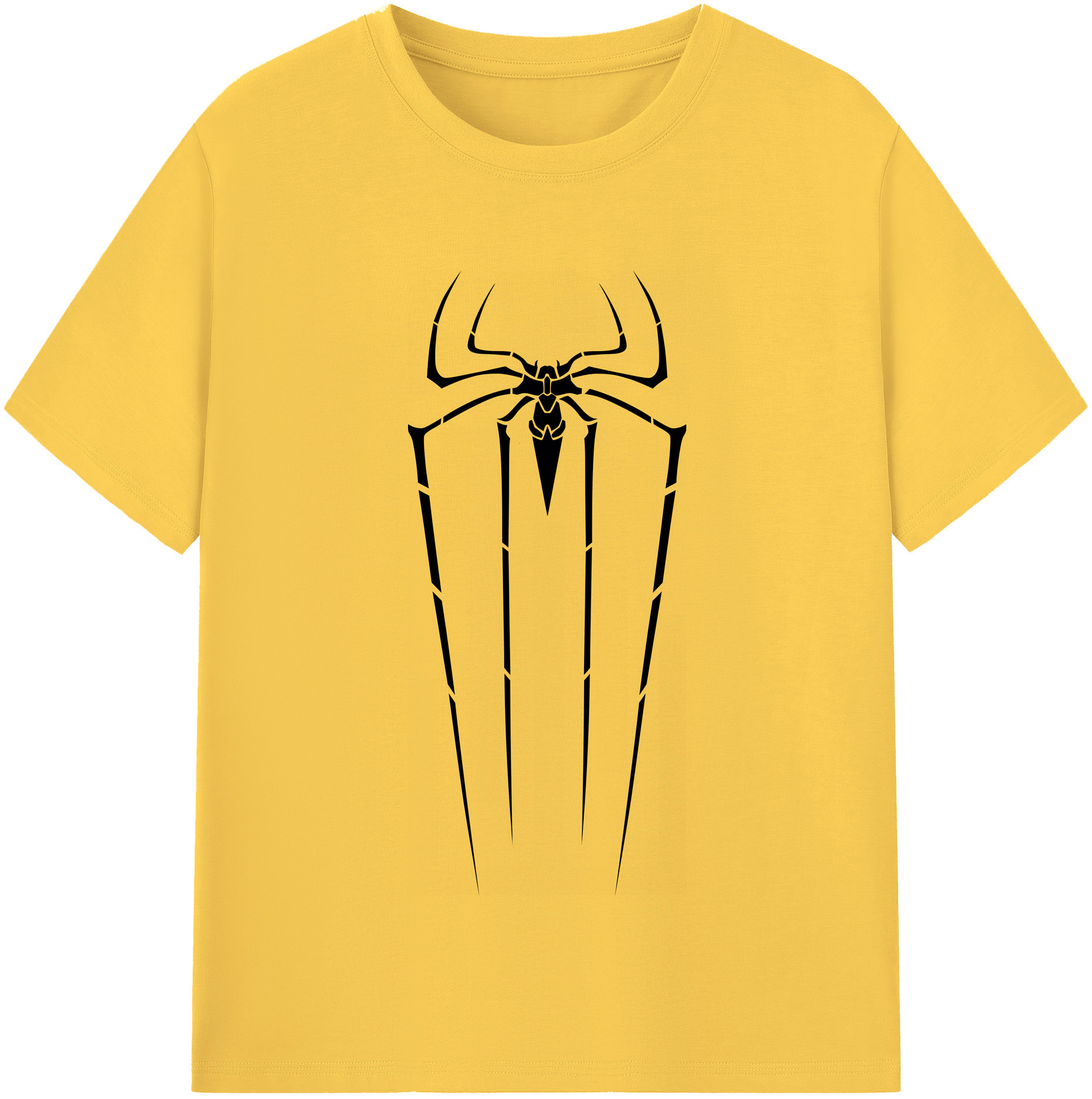 （画像用） Spider Man スパイダーマン 綿100％半袖Tシャツ（フロントプリント）