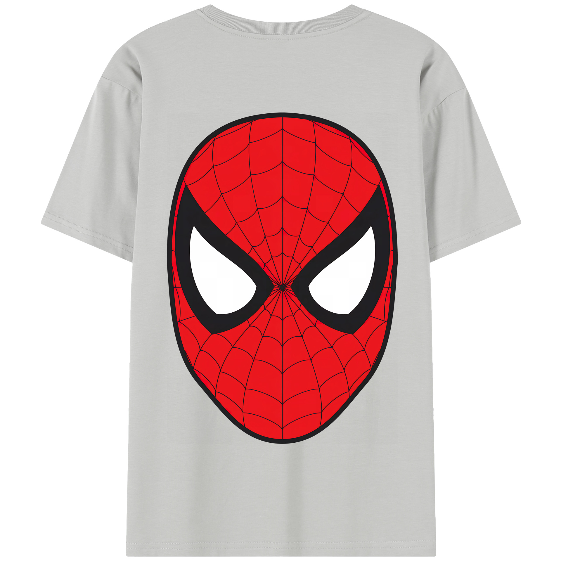 （画像用） Spider Man スパイダーマン 綿100％半袖Tシャツ（背面プリント）