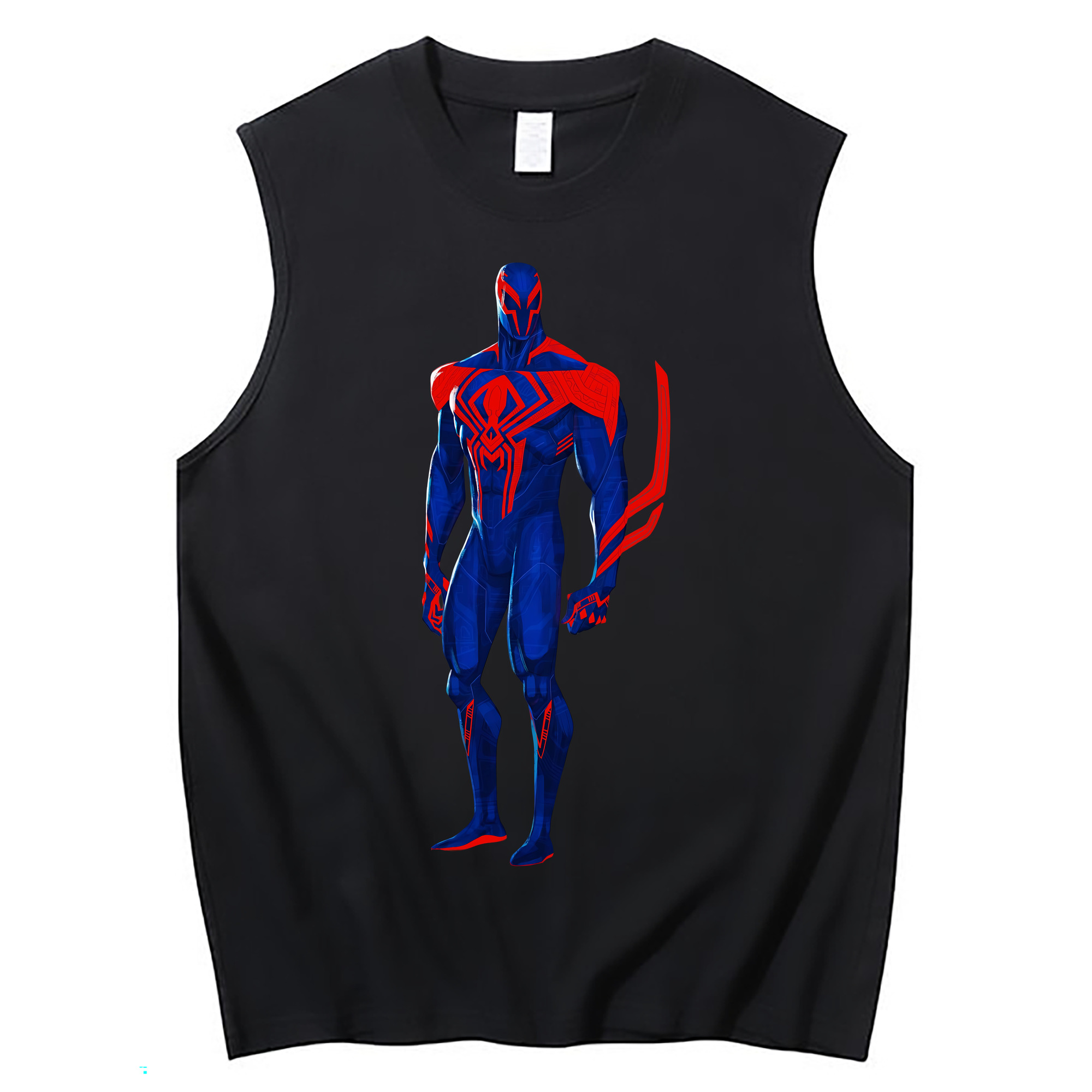 （画像用） Spider Man スパイダーマン コットン100％タンクトップ（フロントプリント）