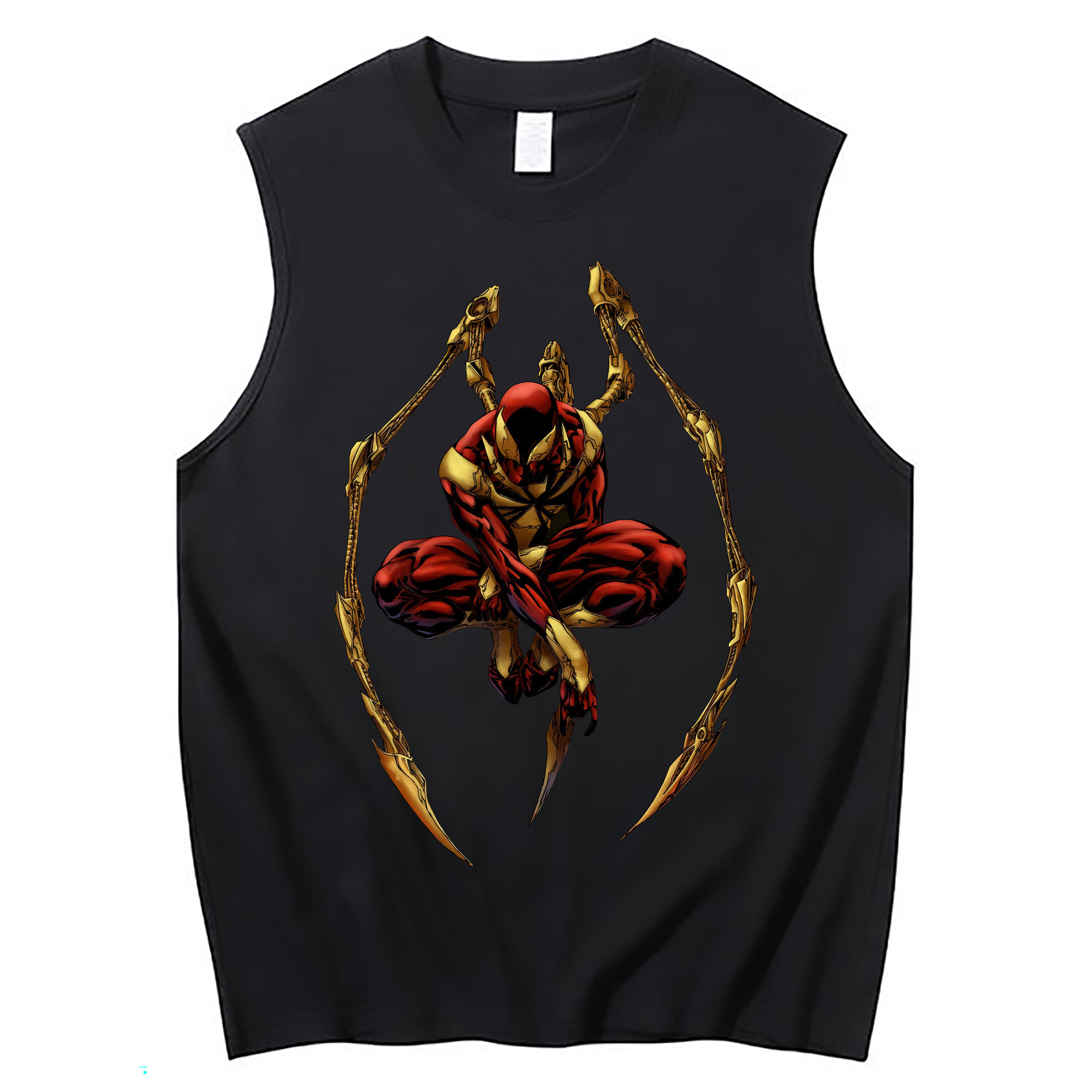 （画像用） Spider Man スパイダーマン コットン100％タンクトップ（フロントプリント）