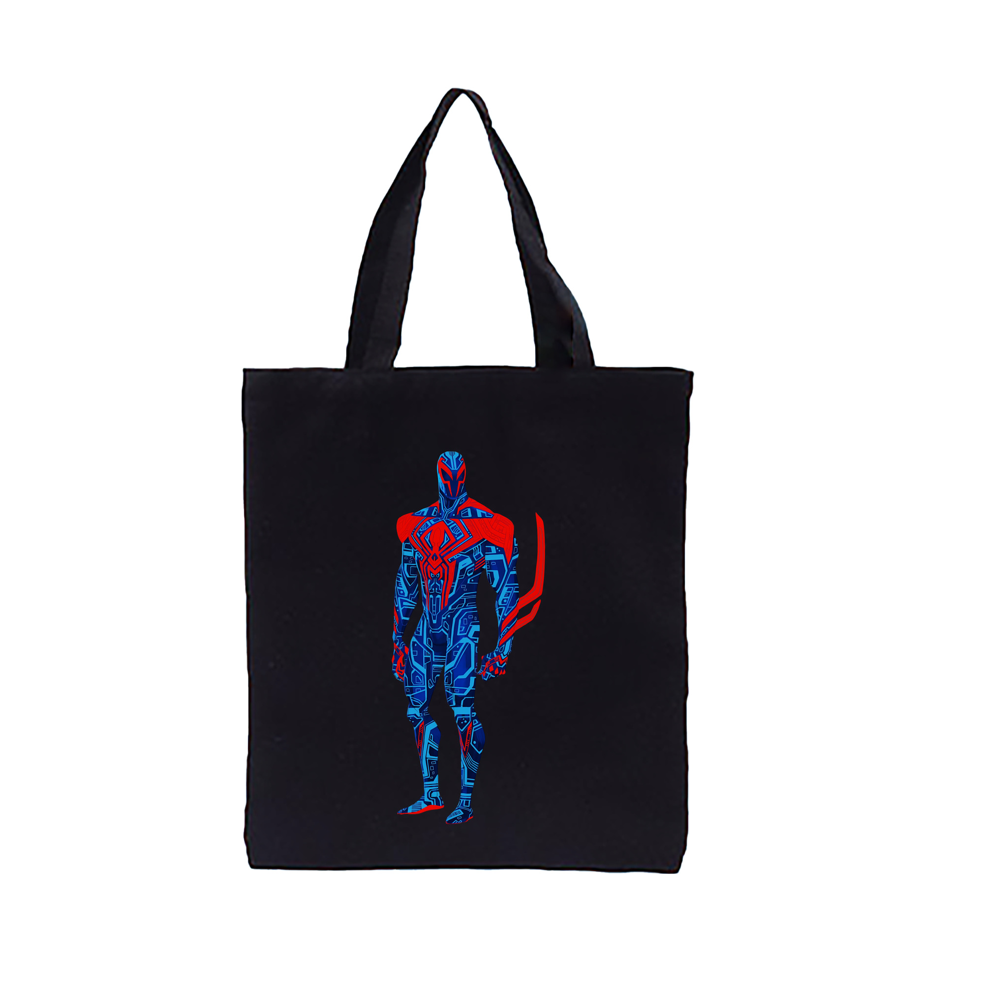 （画像用） Spider Man スパイダーマン 縦型キャンバス生地手提げバッグ　トートバッグ