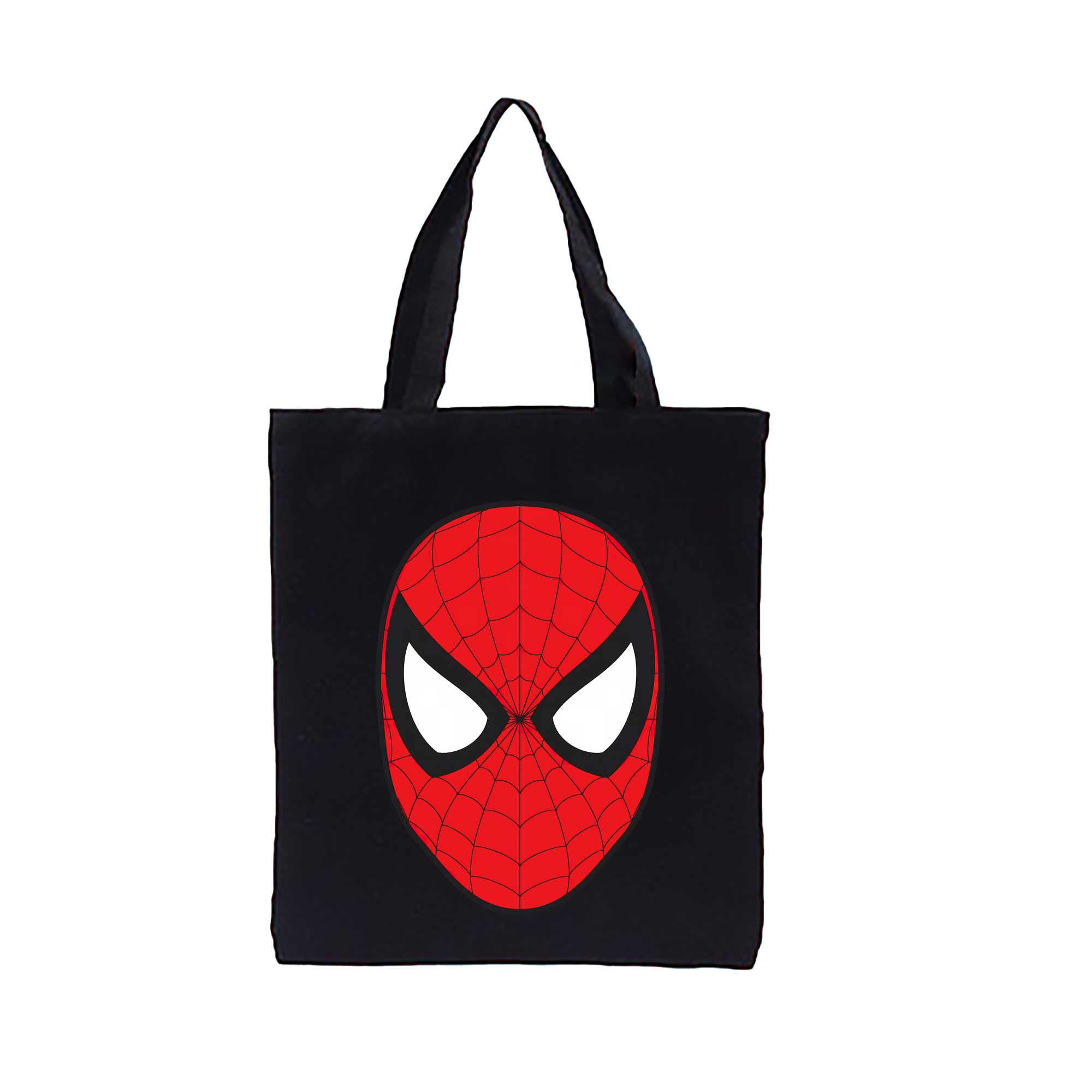 （画像用） Spider Man スパイダーマン 縦型キャンバス生地手提げバッグ　トートバッグ