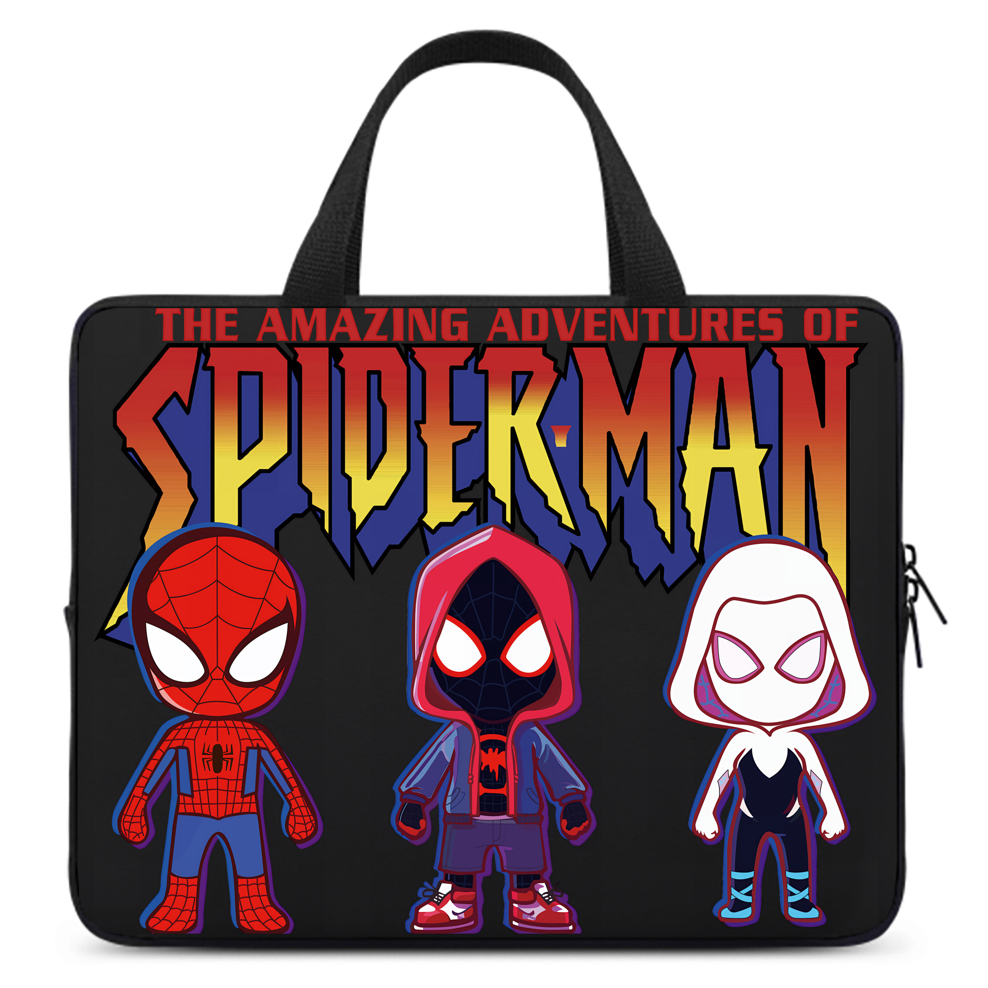 （画像用） Spider Man スパイダーマン 手提げノートパソコンバッグ