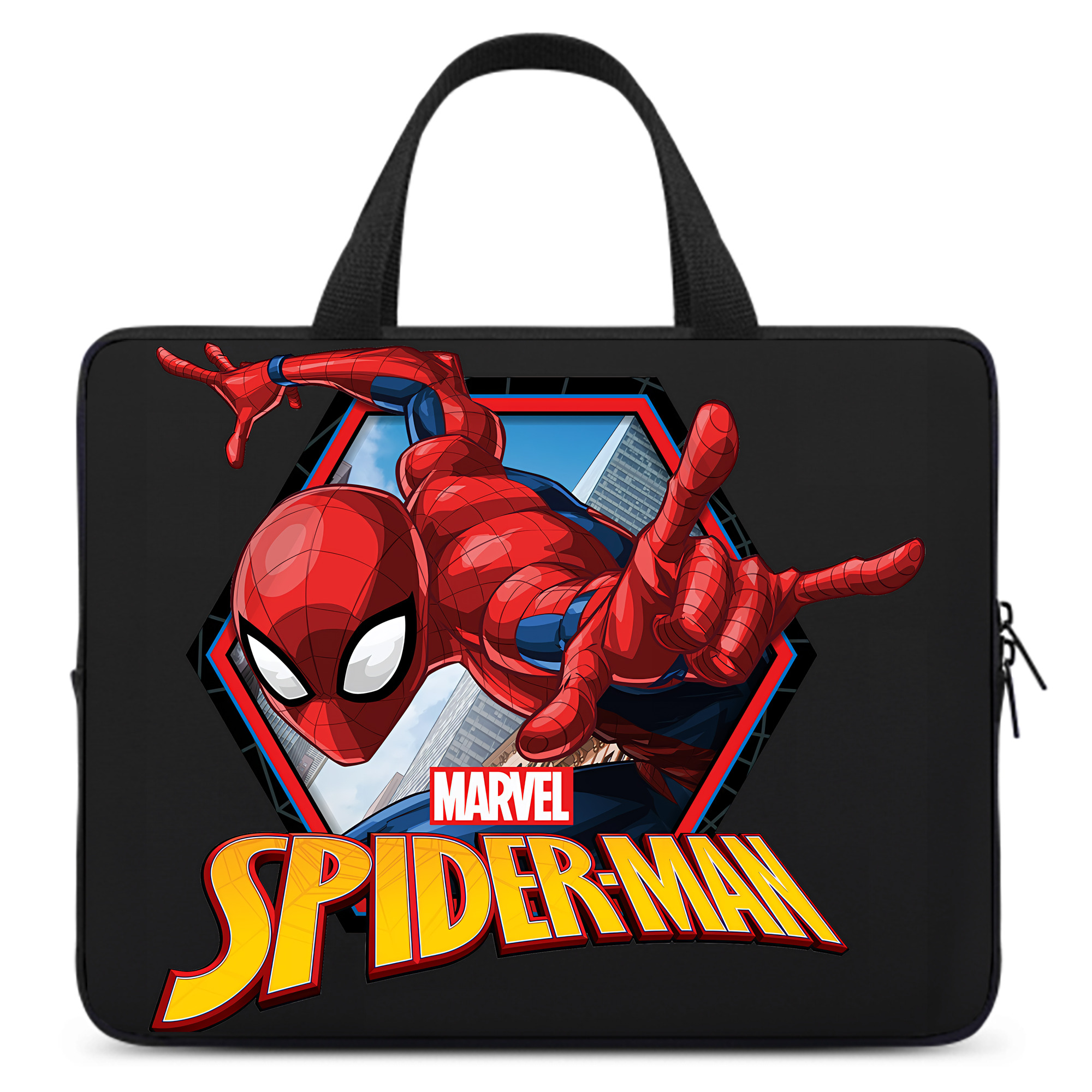 （画像用） Spider Man スパイダーマン 手提げノートパソコンバッグ