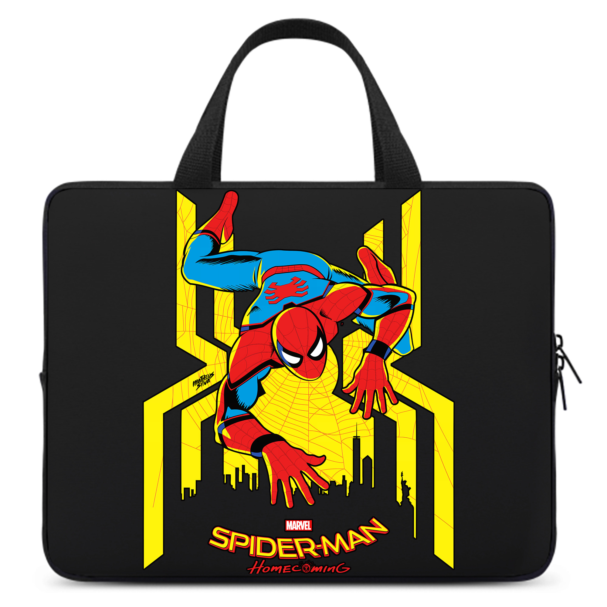 （画像用） Spider Man スパイダーマン 手提げノートパソコンバッグ