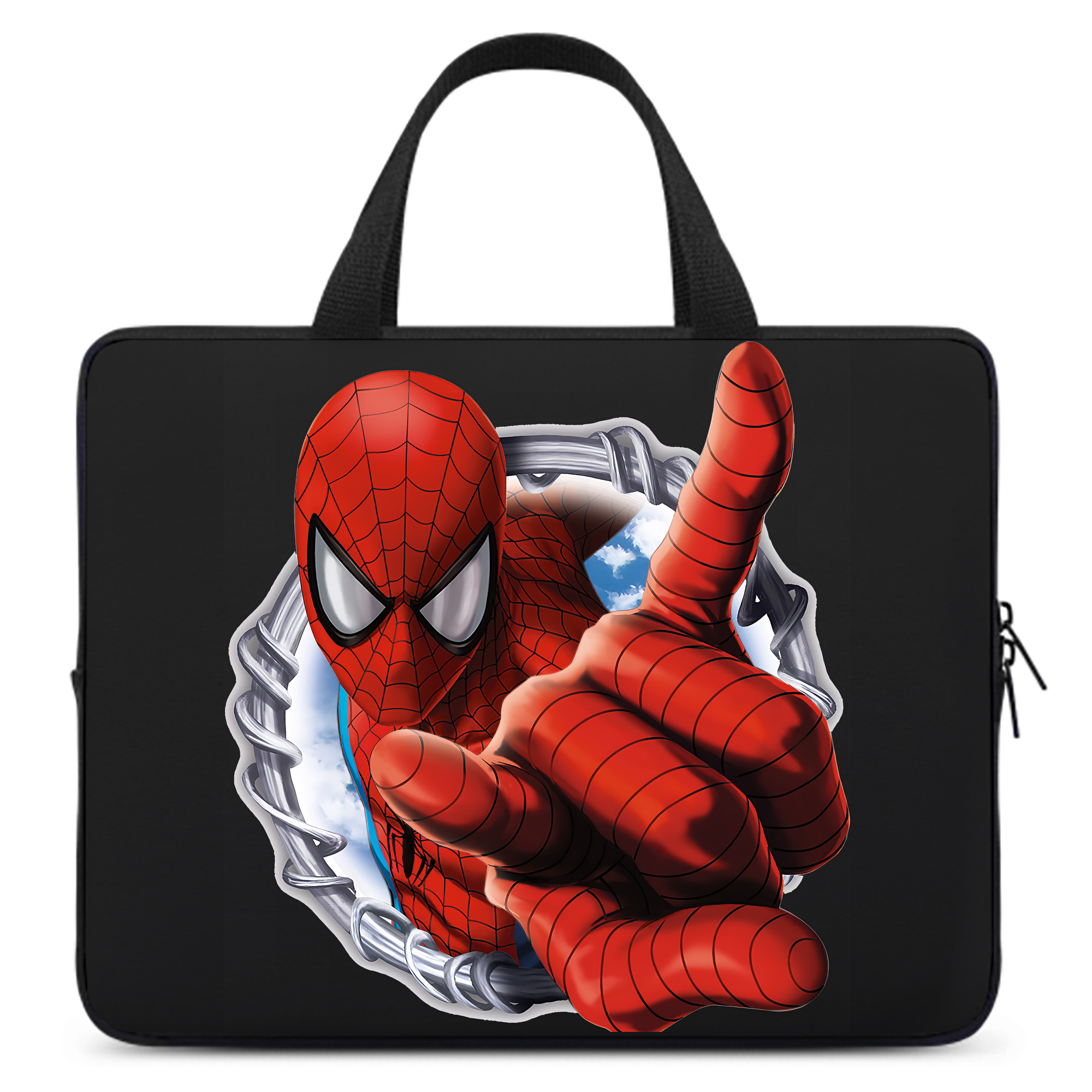 （画像用） Spider Man スパイダーマン 手提げノートパソコンバッグ