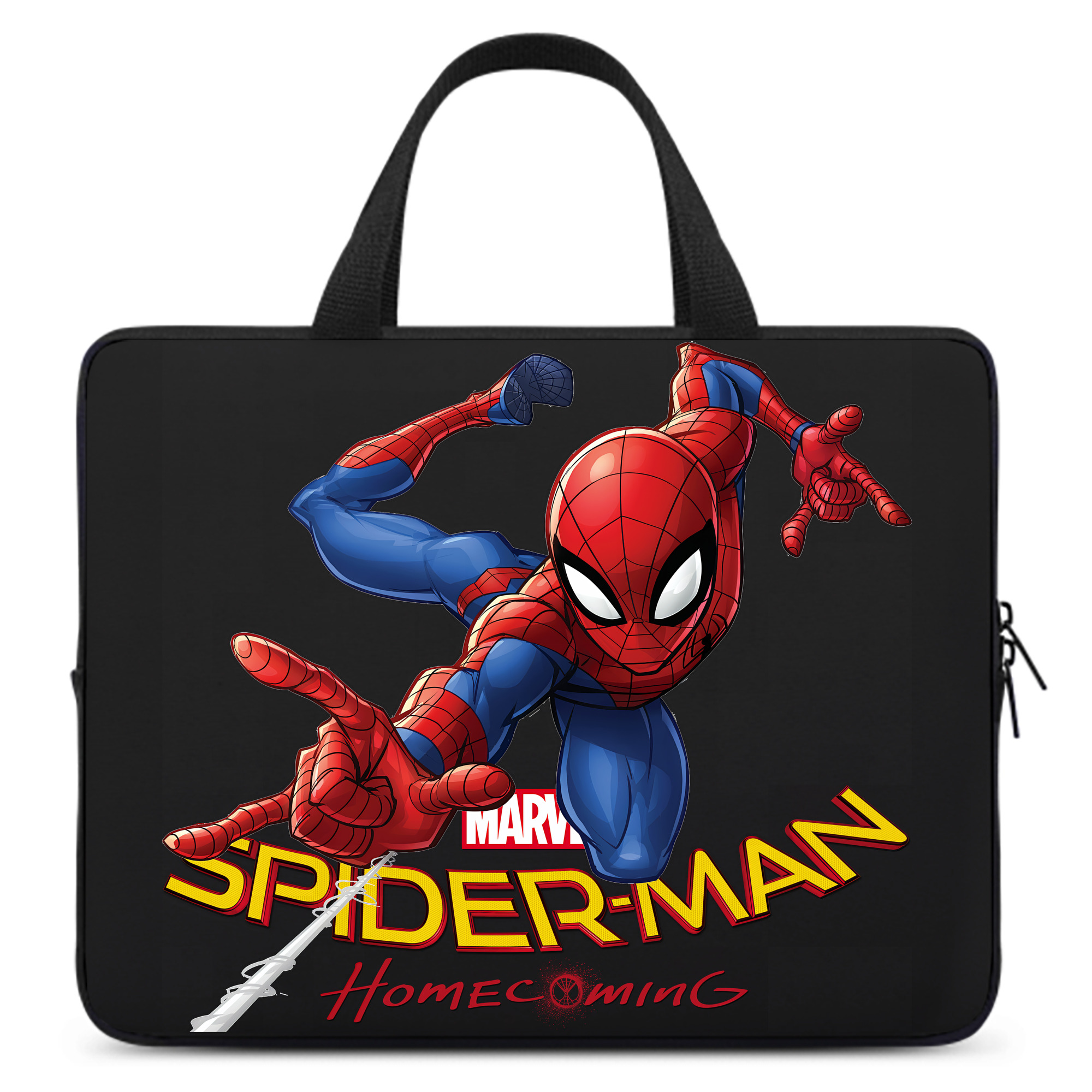 （画像用） Spider Man スパイダーマン 手提げノートパソコンバッグ