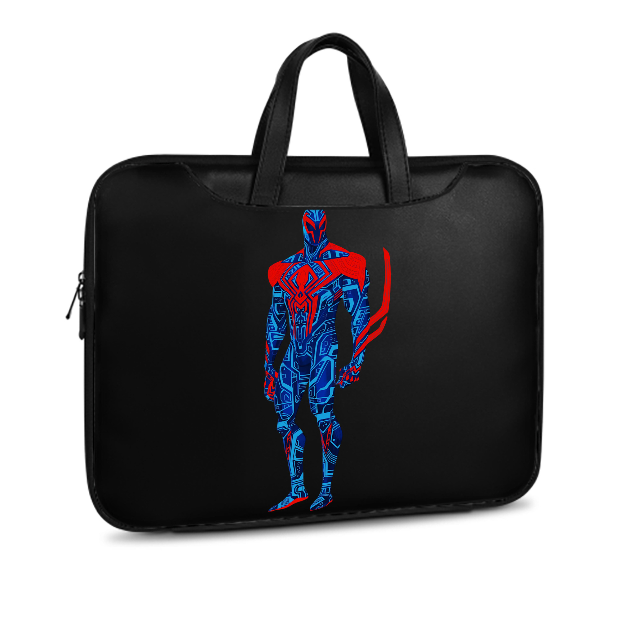 （画像用） Spider Man スパイダーマン レザーラップトップバッグ　ノートパソコンケース