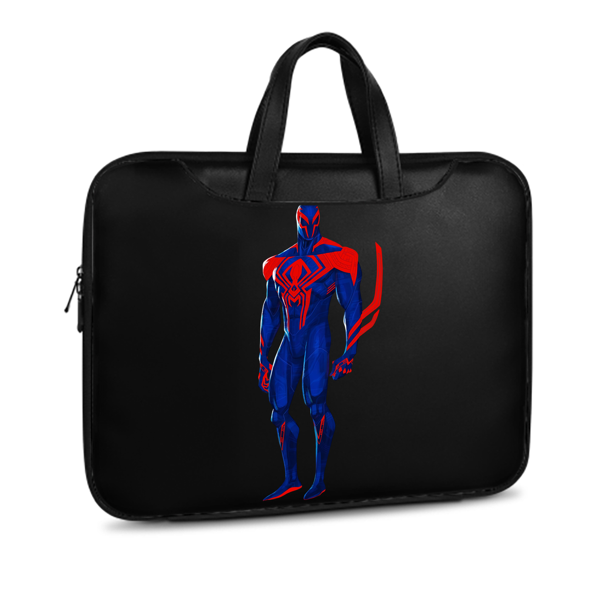 （画像用） Spider Man スパイダーマン レザーラップトップバッグ　ノートパソコンケース