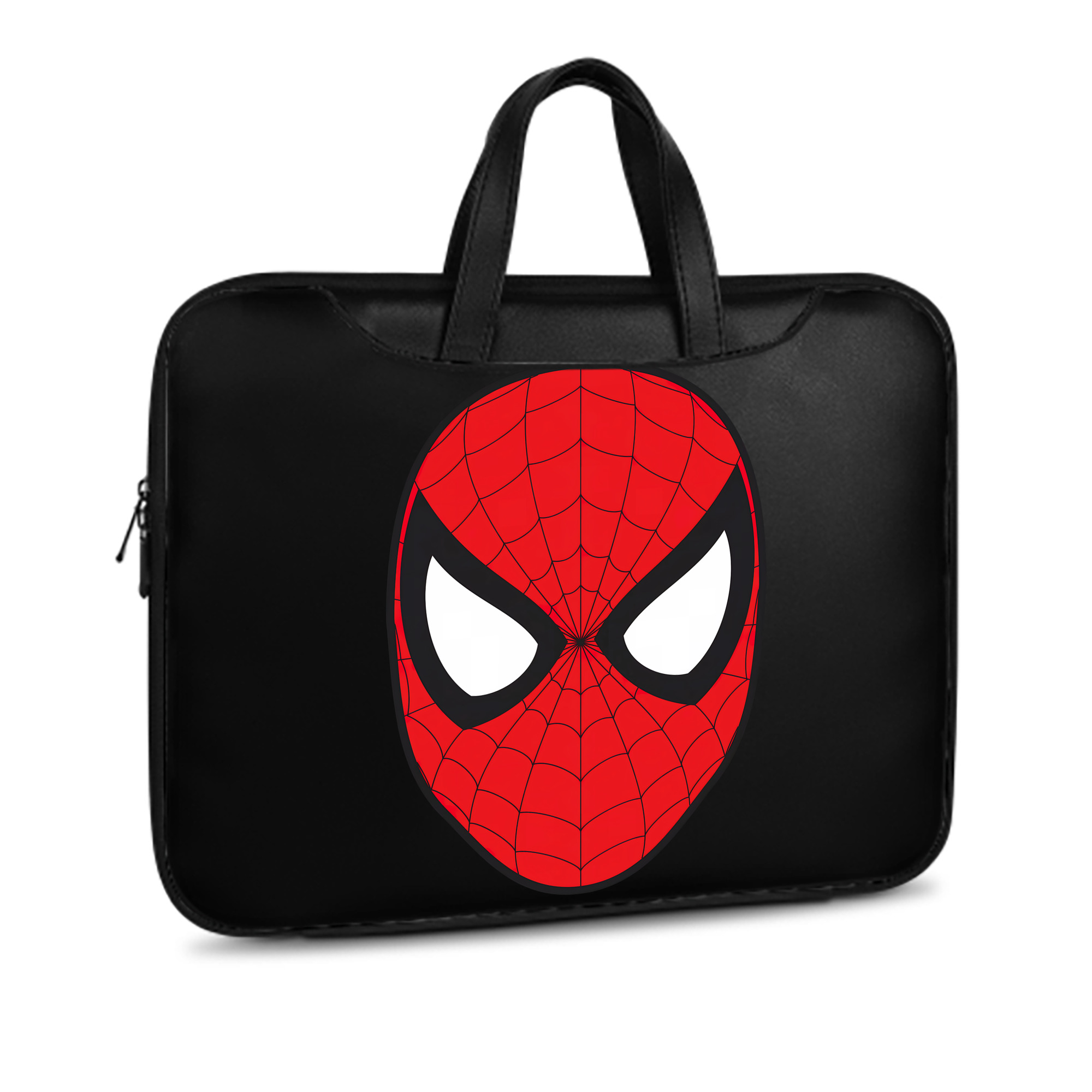 （画像用） Spider Man スパイダーマン レザーラップトップバッグ　ノートパソコンケース