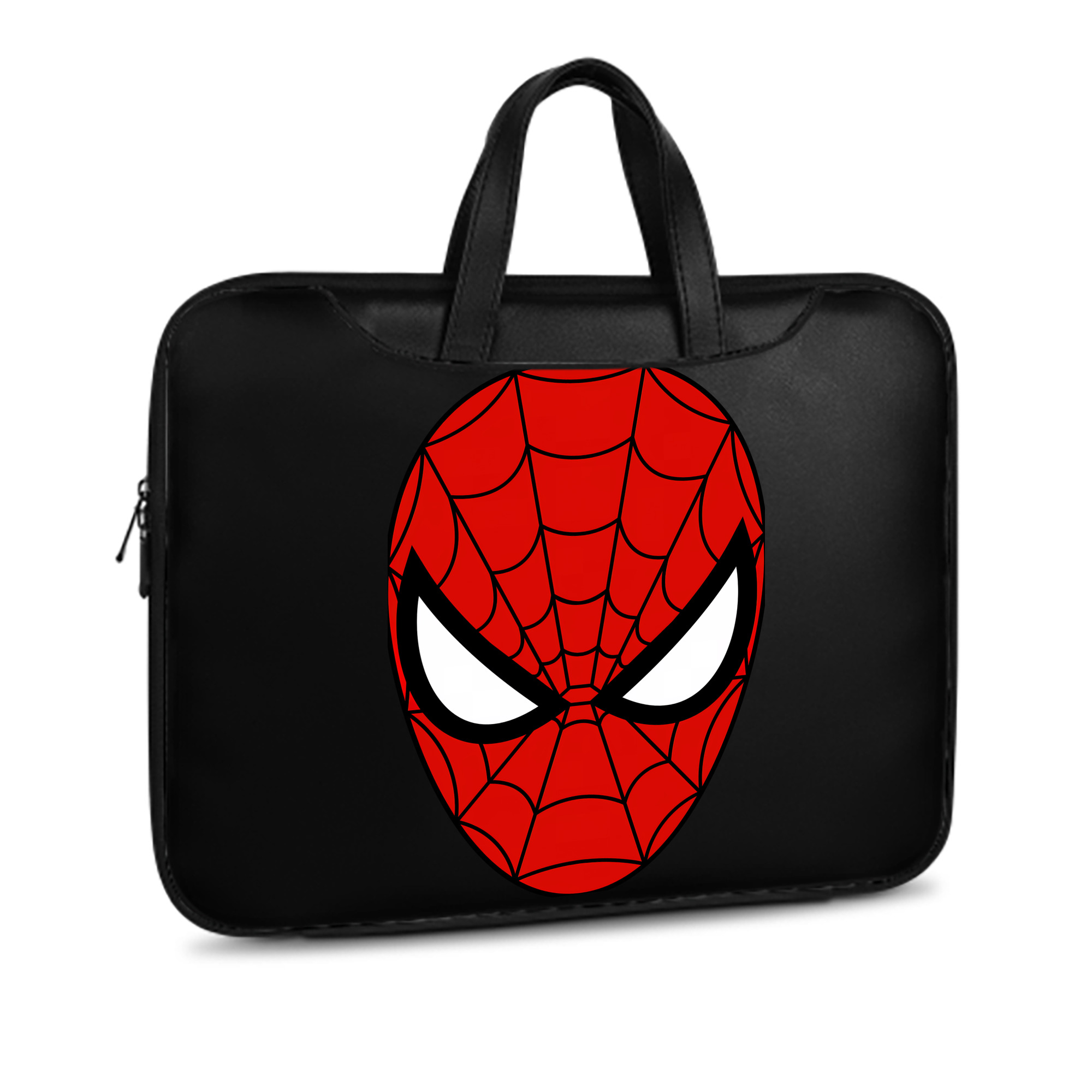 （画像用） Spider Man スパイダーマン レザーラップトップバッグ　ノートパソコンケース