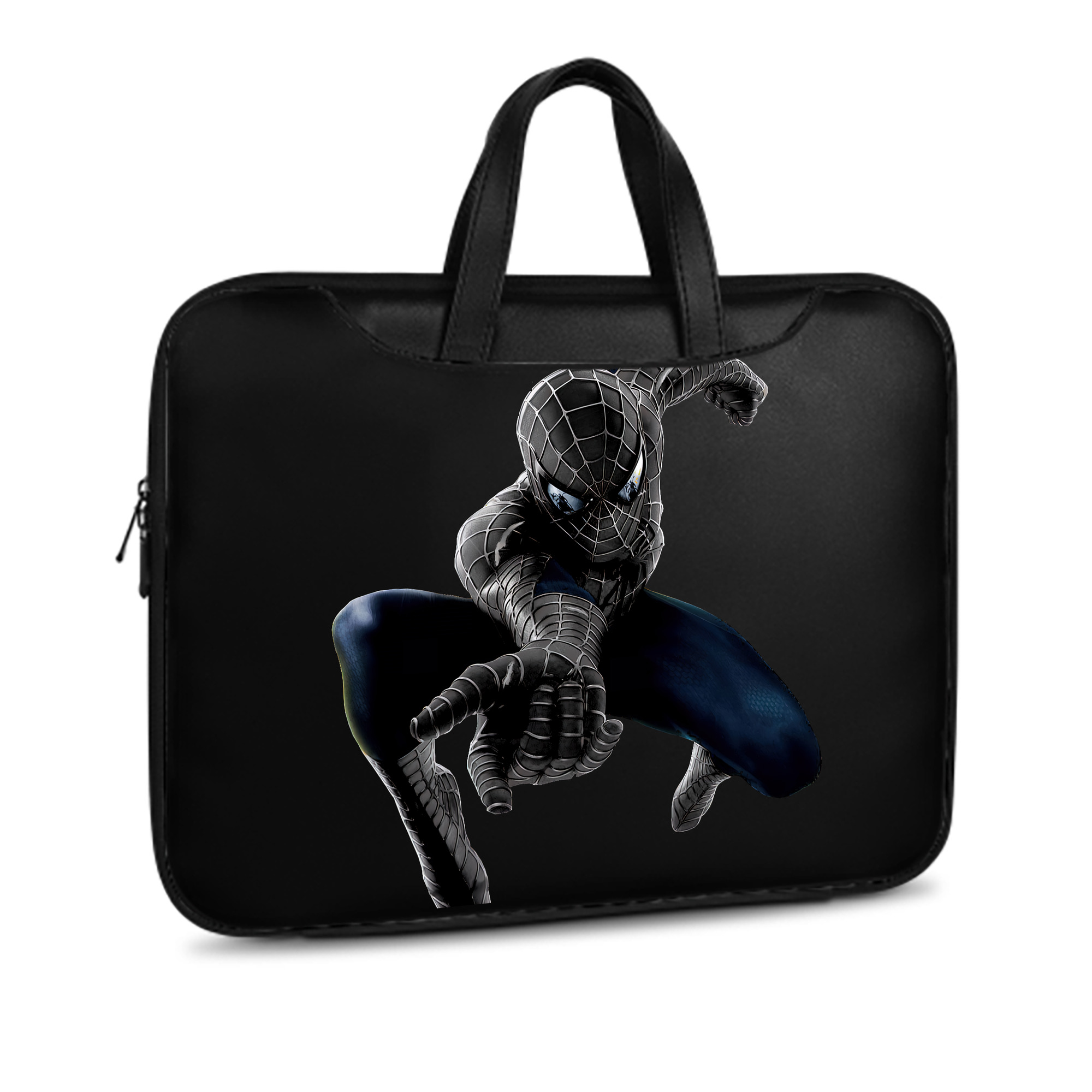 （画像用） Spider Man スパイダーマン レザーラップトップバッグ　ノートパソコンケース