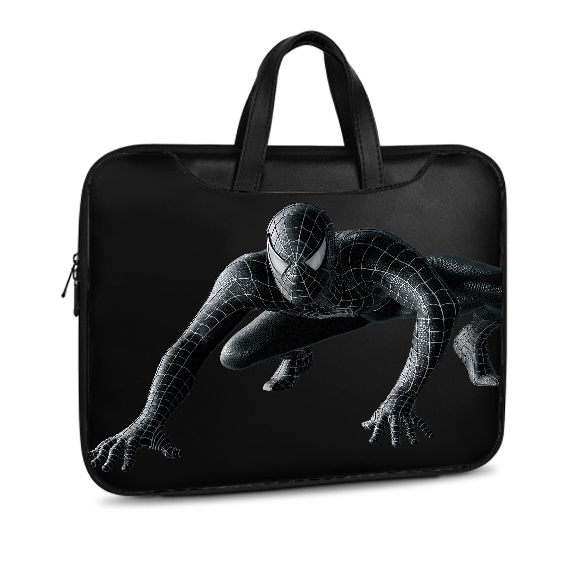 （画像用） Spider Man スパイダーマン レザーラップトップバッグ　ノートパソコンケース