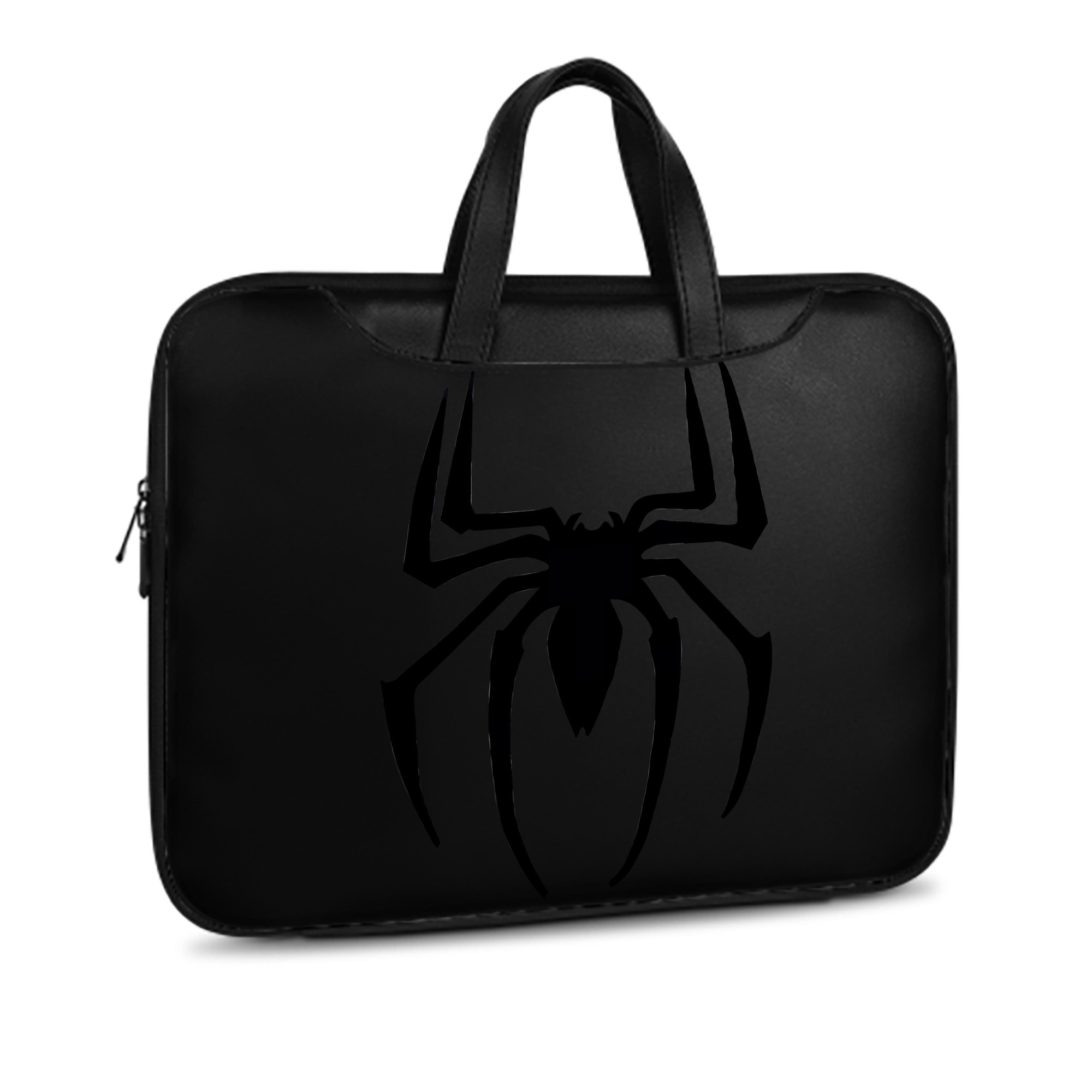 （画像用） Spider Man スパイダーマン レザーラップトップバッグ　ノートパソコンケース