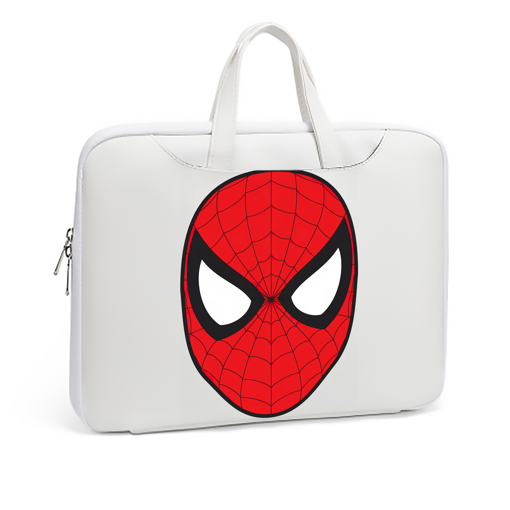 （画像用） Spider Man スパイダーマン レザーラップトップバッグ　ノートパソコンケース
