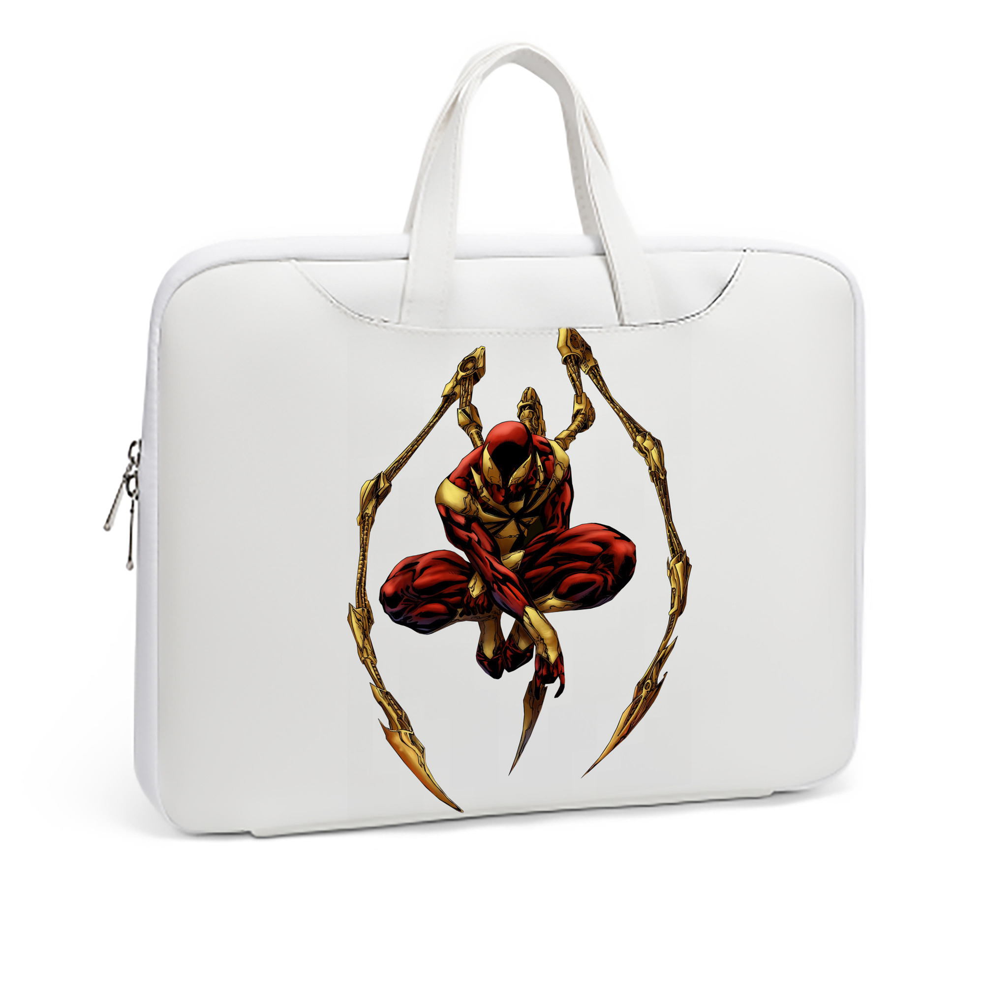 （画像用） Spider Man スパイダーマン レザーラップトップバッグ　ノートパソコンケース