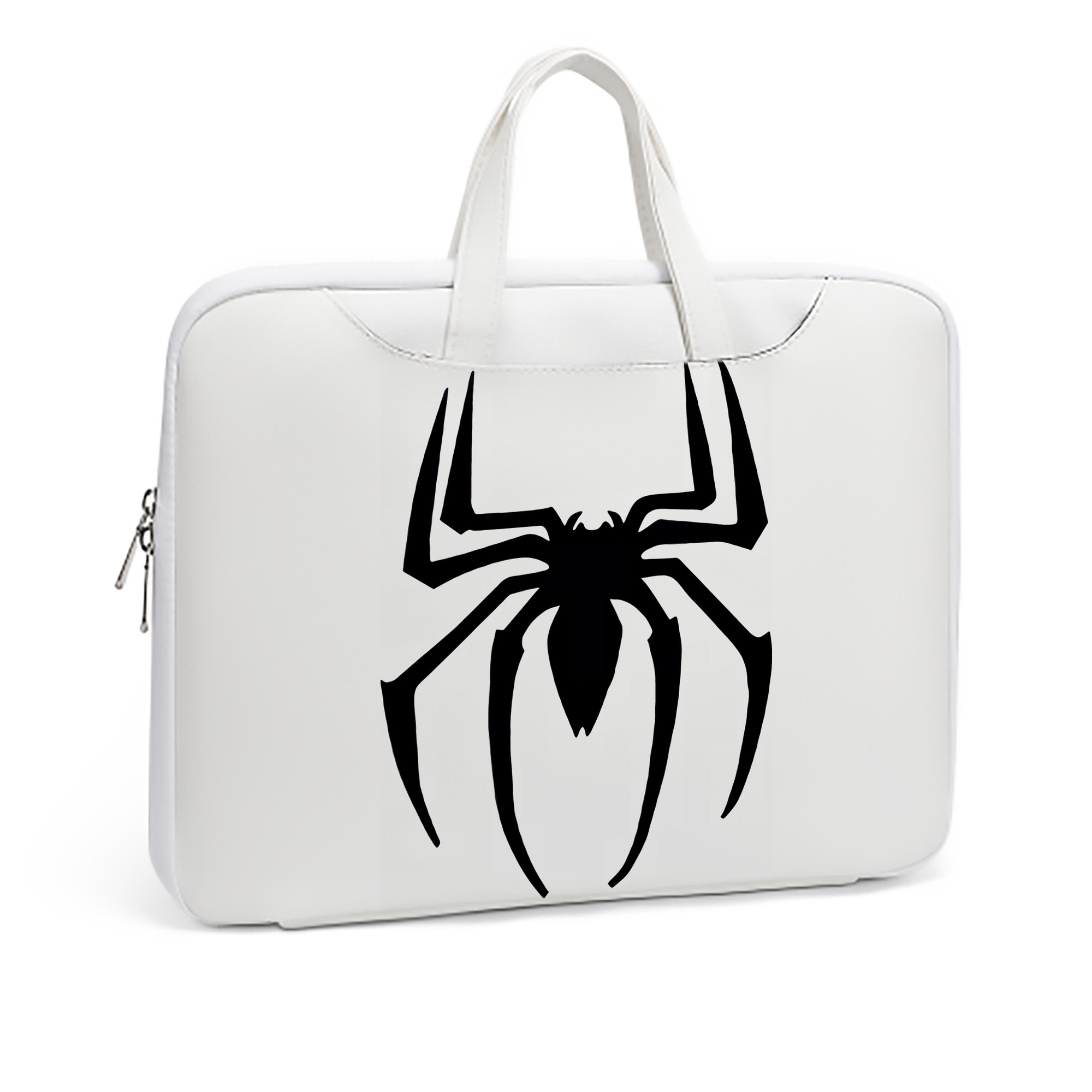 （画像用） Spider Man スパイダーマン レザーラップトップバッグ　ノートパソコンケース