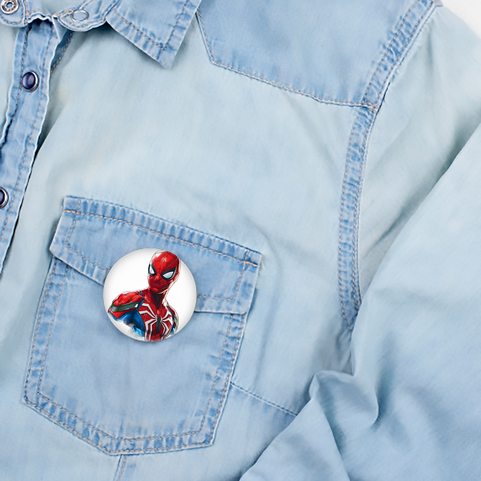 Spider Man スパイダーマン 6cm 缶バッジ 複数セット