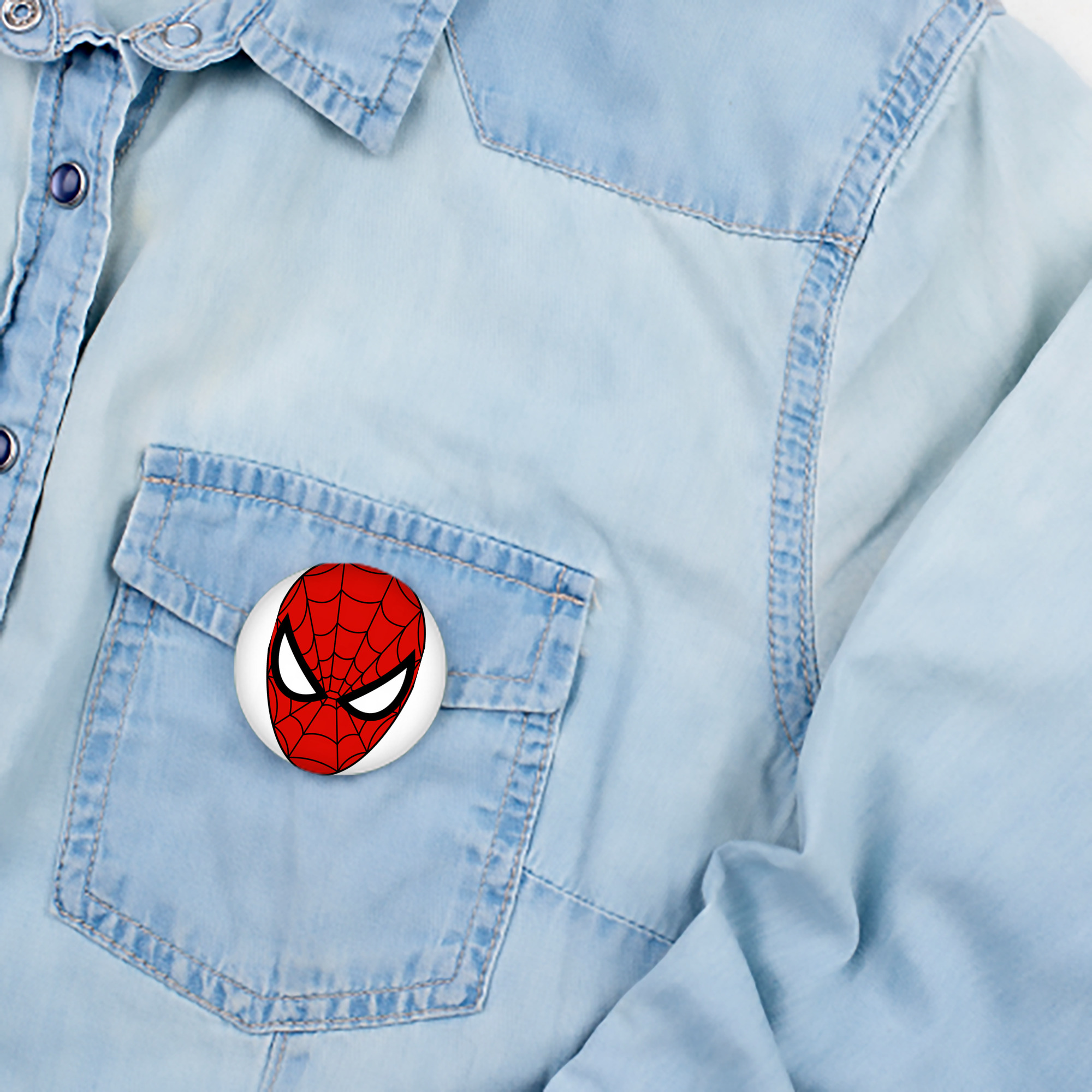 Spider Man スパイダーマン 6cm 缶バッジ 複数セット