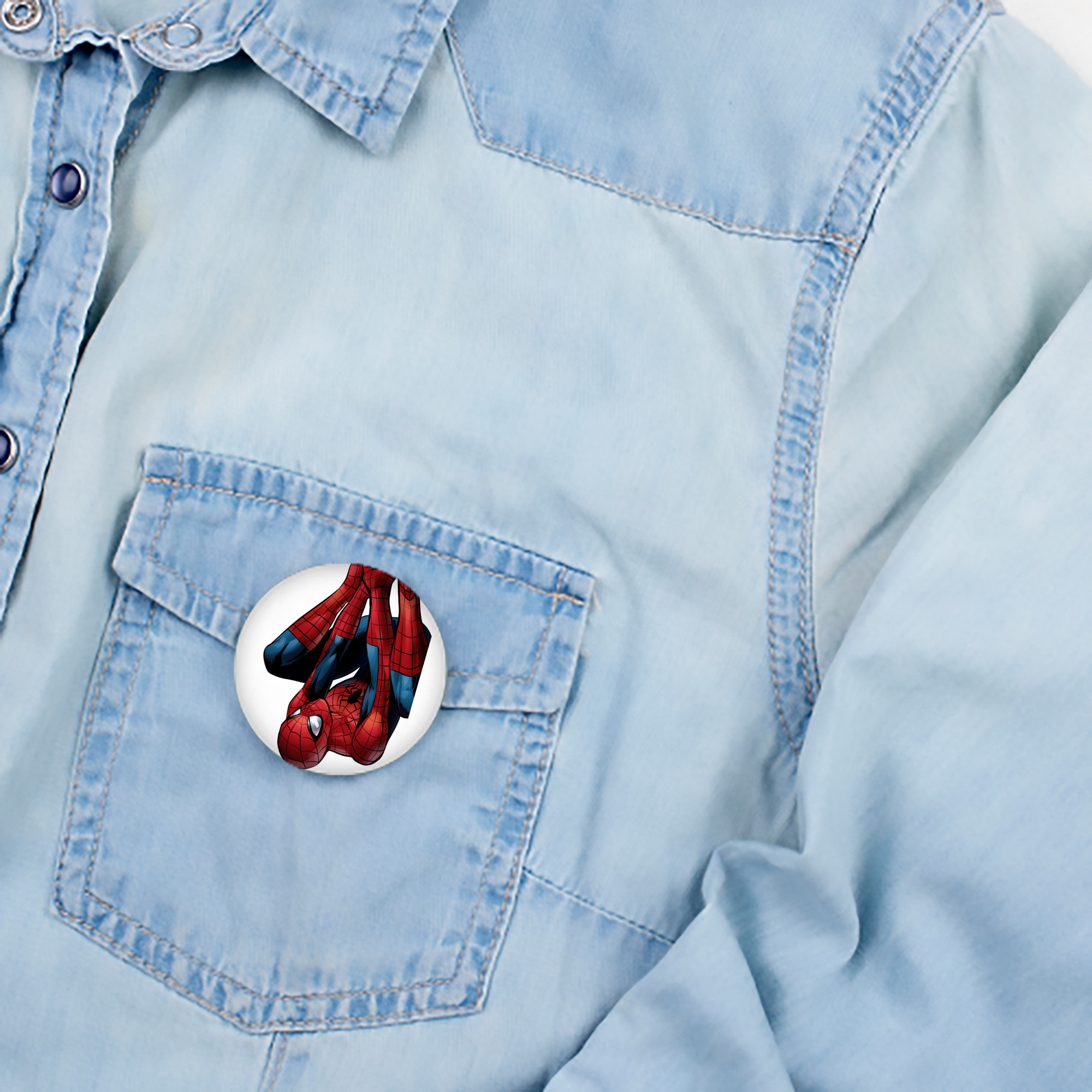 Spider Man スパイダーマン 6cm 缶バッジ 複数セット