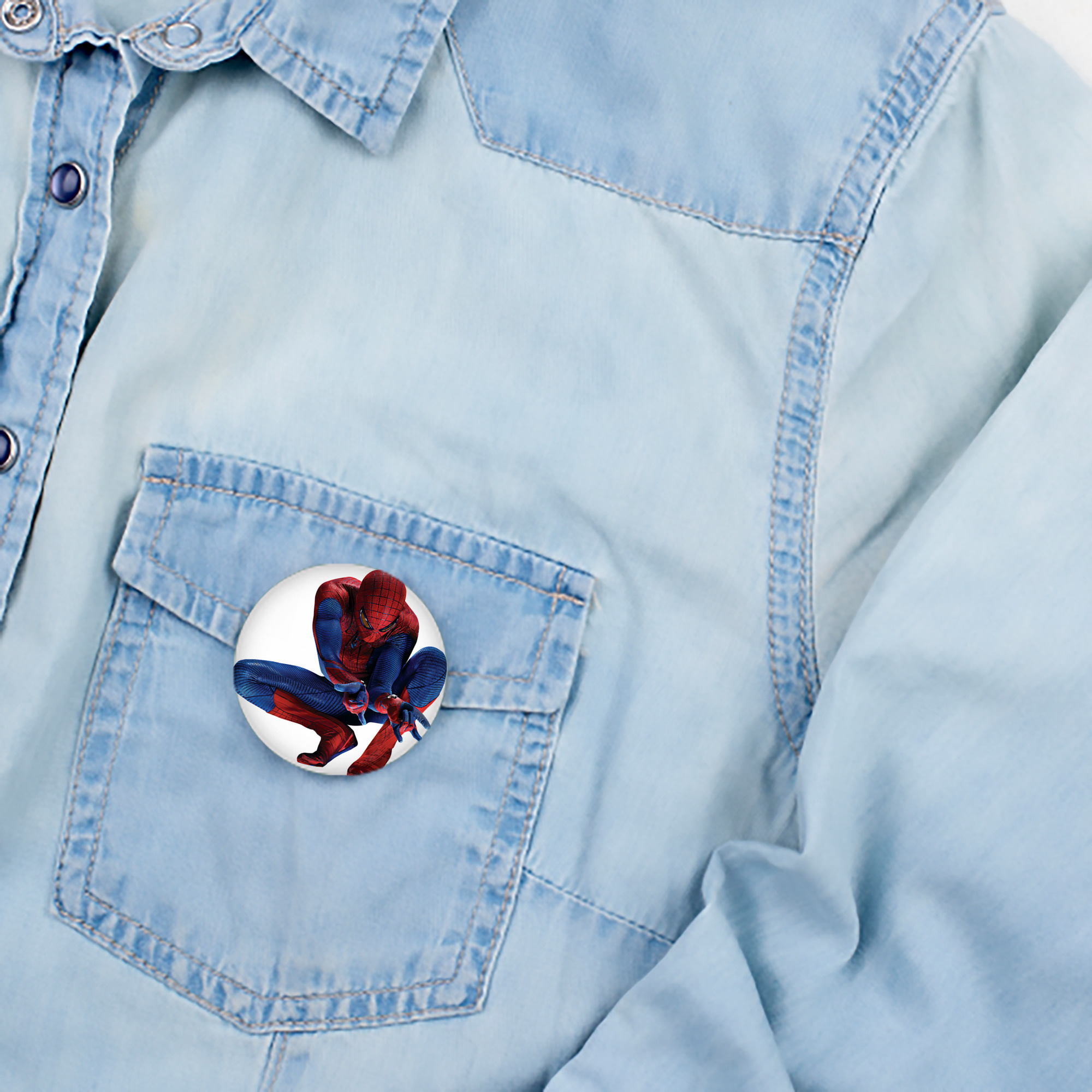 Spider Man スパイダーマン 6cm 缶バッジ 複数セット