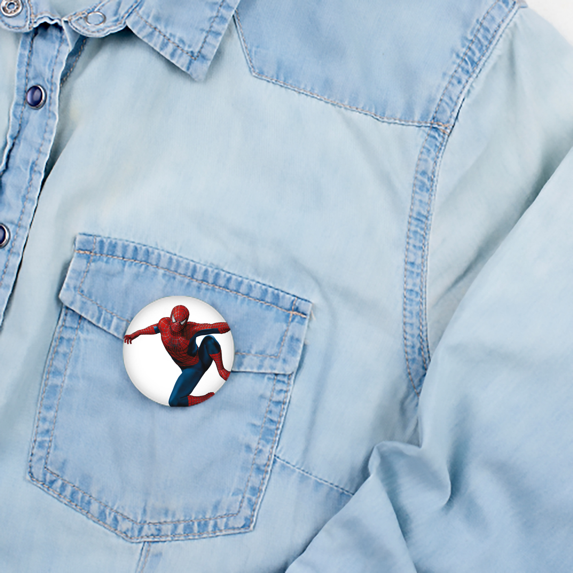 Spider Man スパイダーマン 6cm 缶バッジ 複数セット