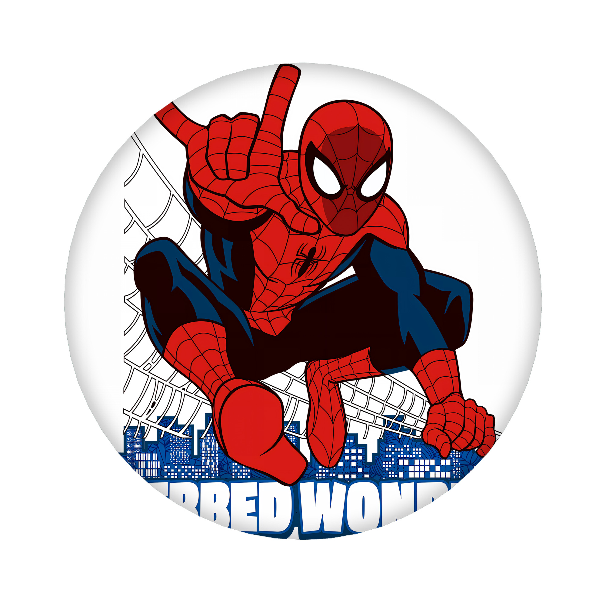 （画像用） Spider Man スパイダーマン 6cm 缶バッジ 複数セット