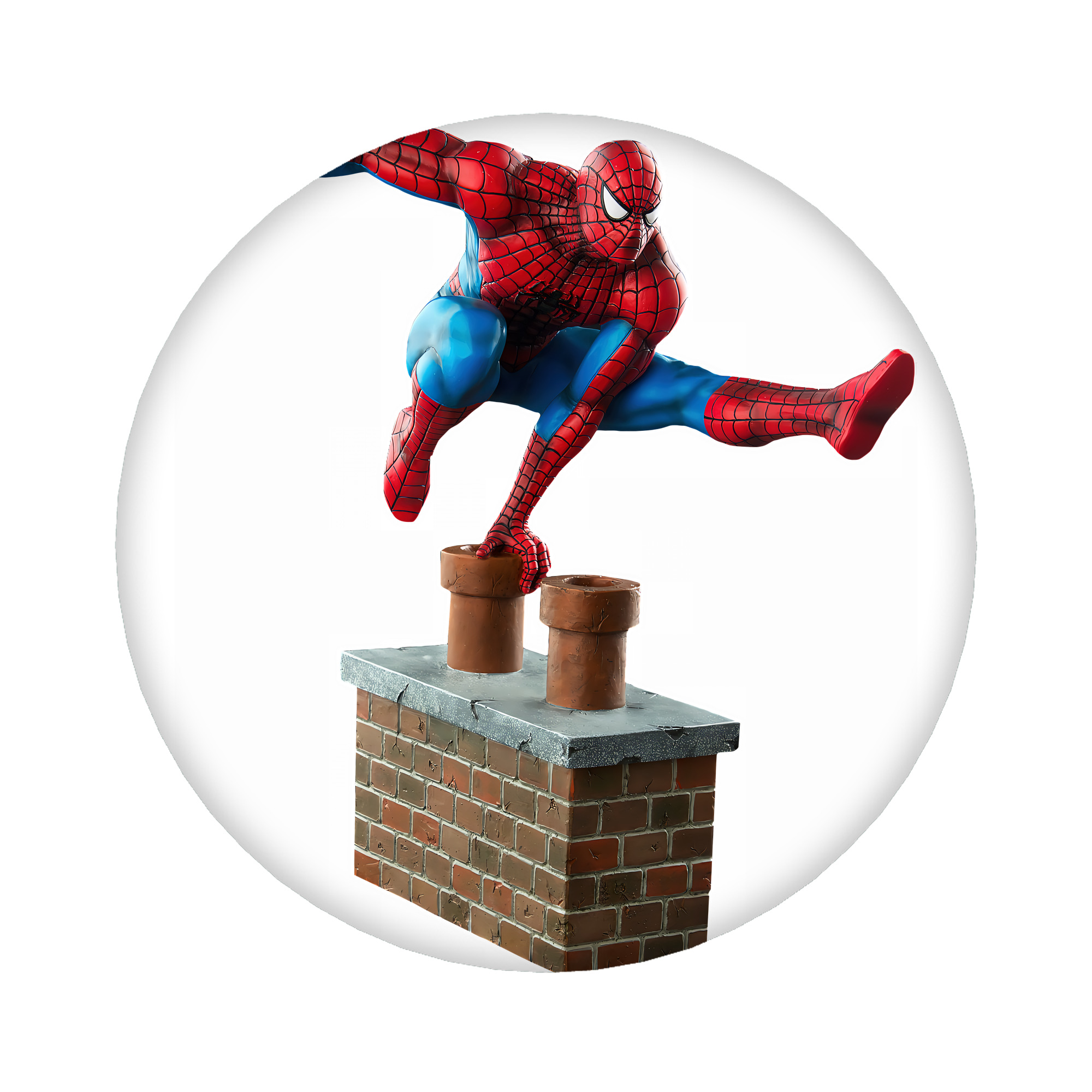 （画像用） Spider Man スパイダーマン 6cm 缶バッジ 複数セット
