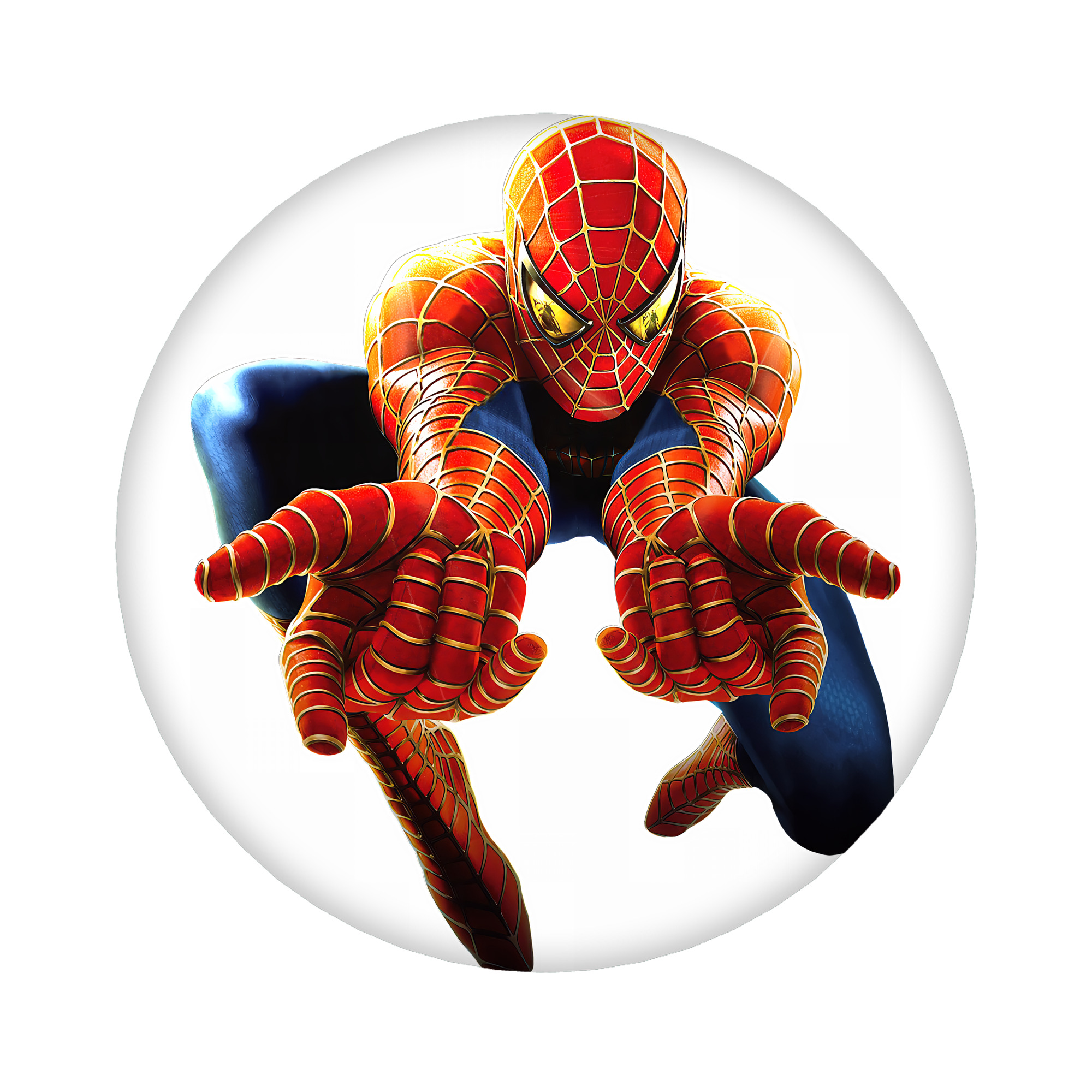 （画像用） Spider Man スパイダーマン 6cm 缶バッジ 複数セット