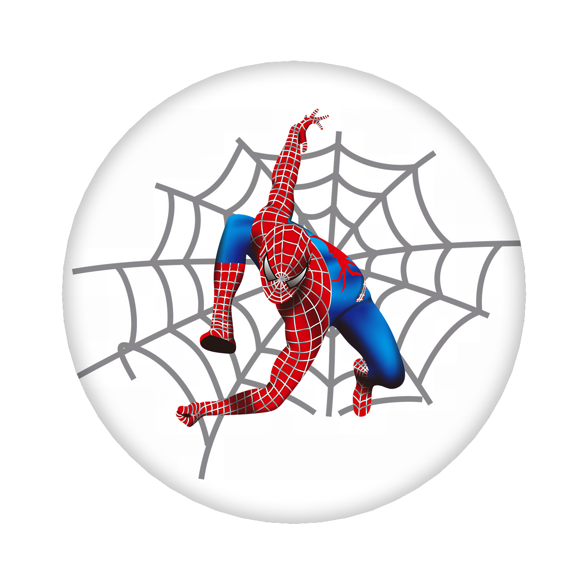 （画像用） Spider Man スパイダーマン 6cm 缶バッジ 複数セット