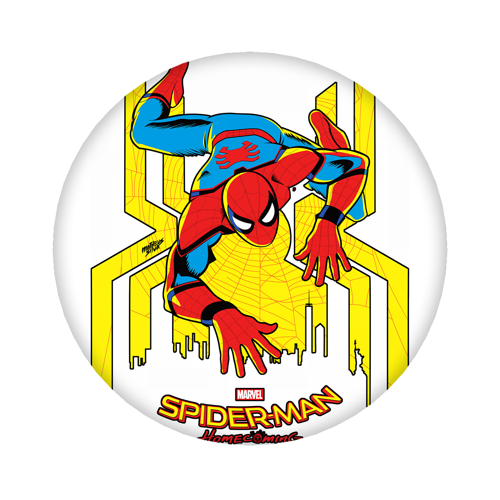 （画像用） Spider Man スパイダーマン 6cm 缶バッジ 複数セット
