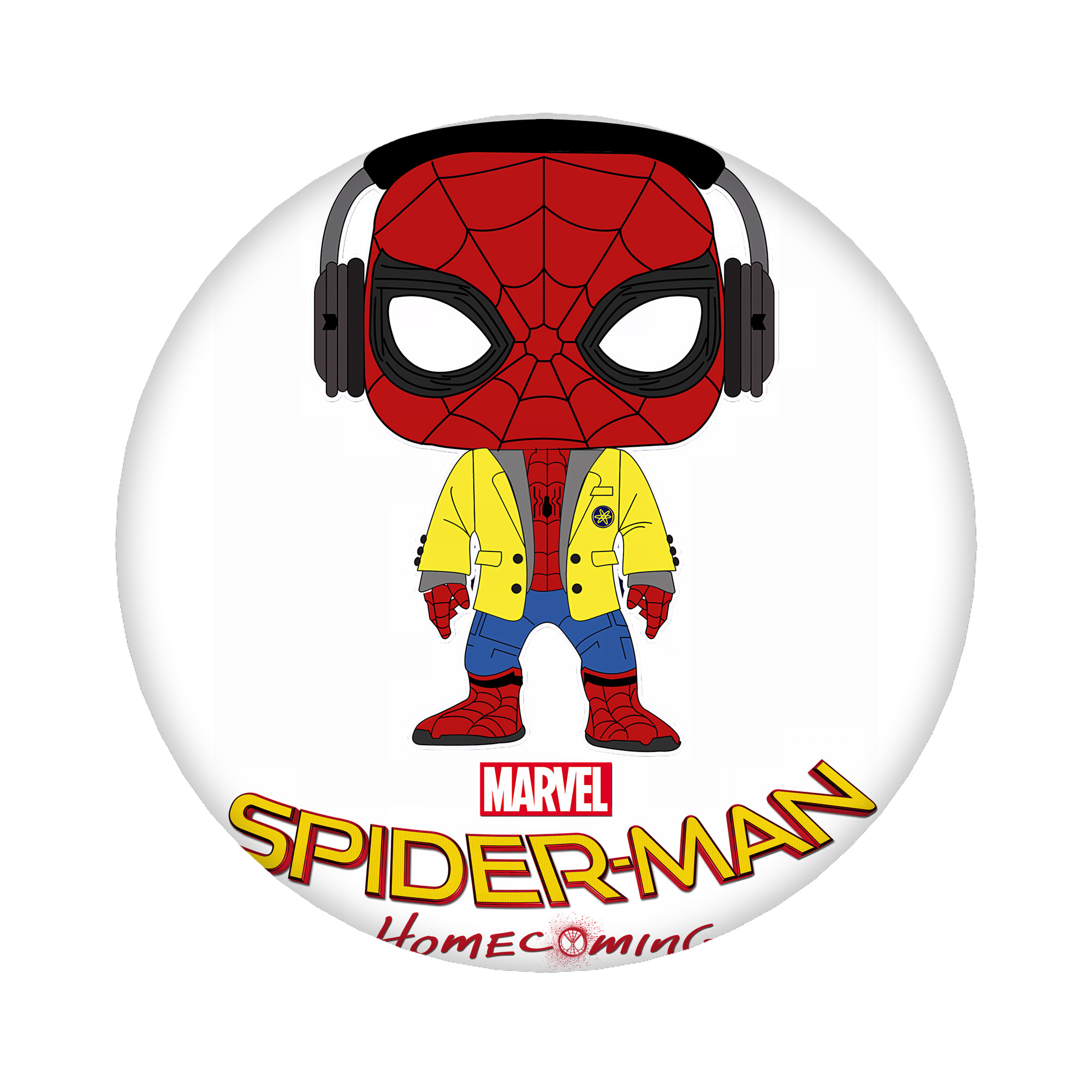 （画像用） Spider Man スパイダーマン 6cm 缶バッジ 複数セット