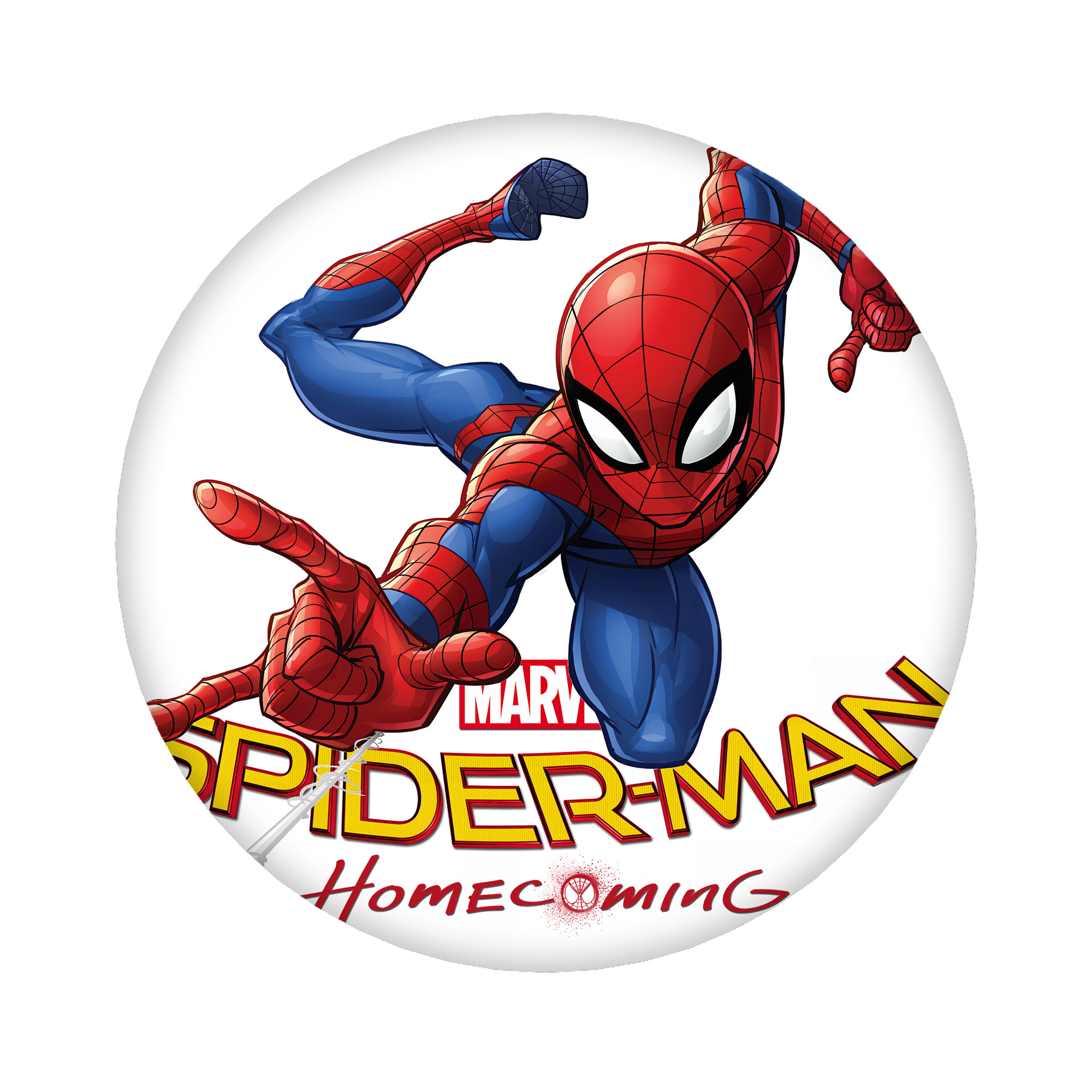 （画像用） Spider Man スパイダーマン 6cm 缶バッジ 複数セット