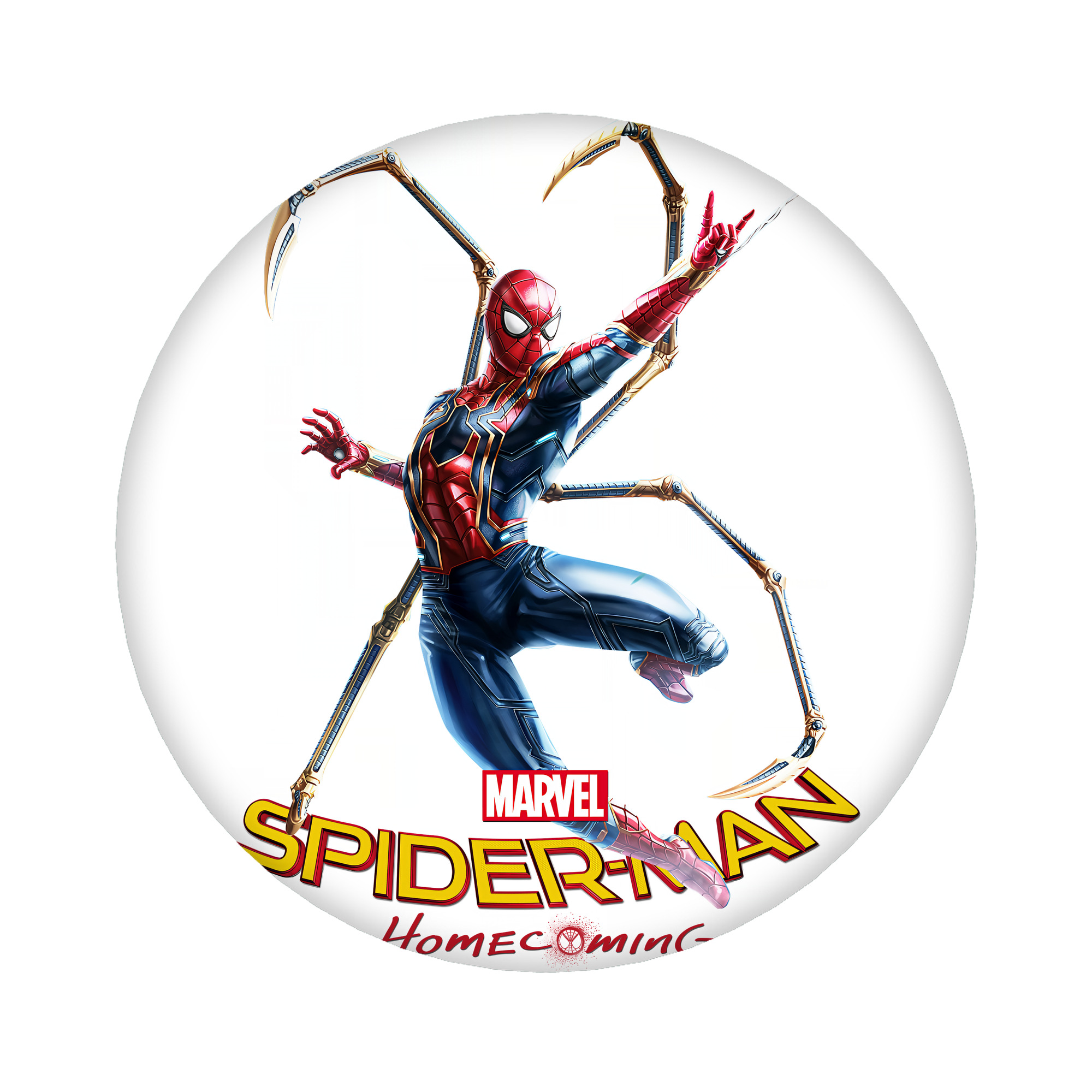 （画像用） Spider Man スパイダーマン 6cm 缶バッジ 複数セット
