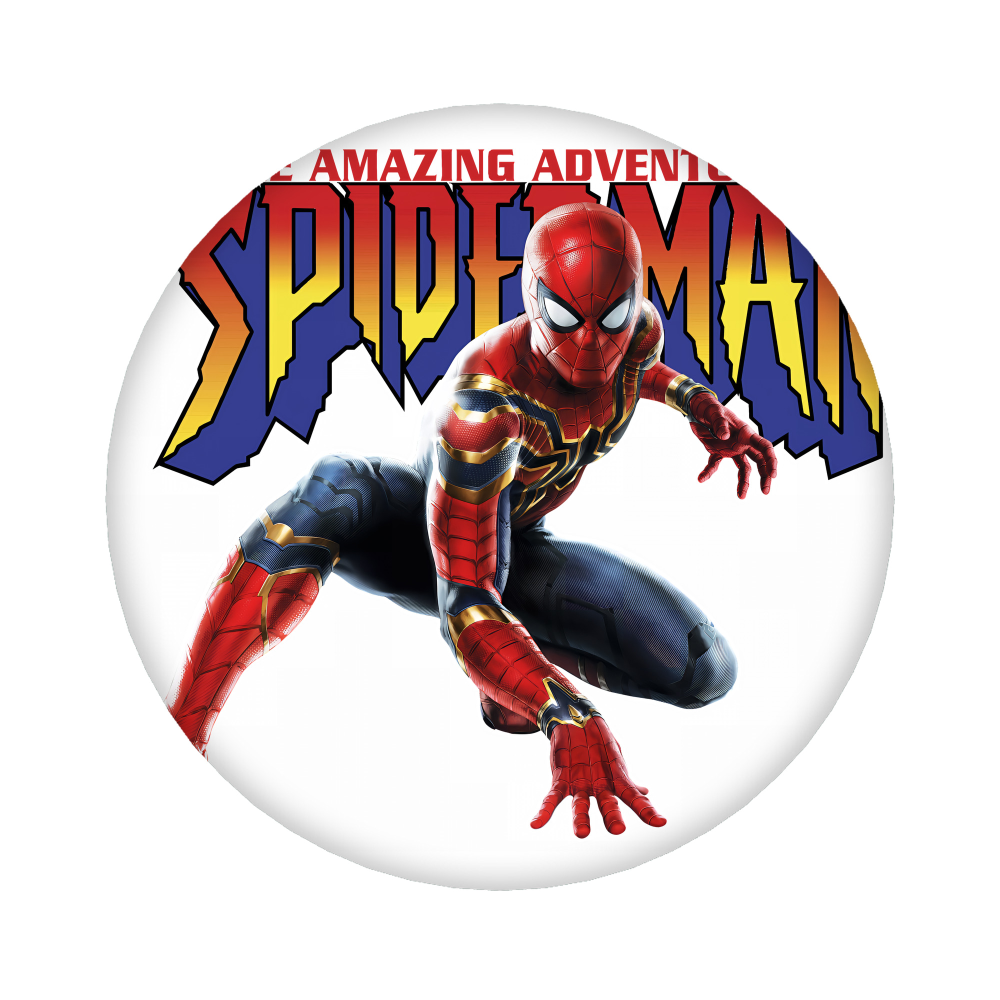 （画像用） Spider Man スパイダーマン 6cm 缶バッジ 複数セット