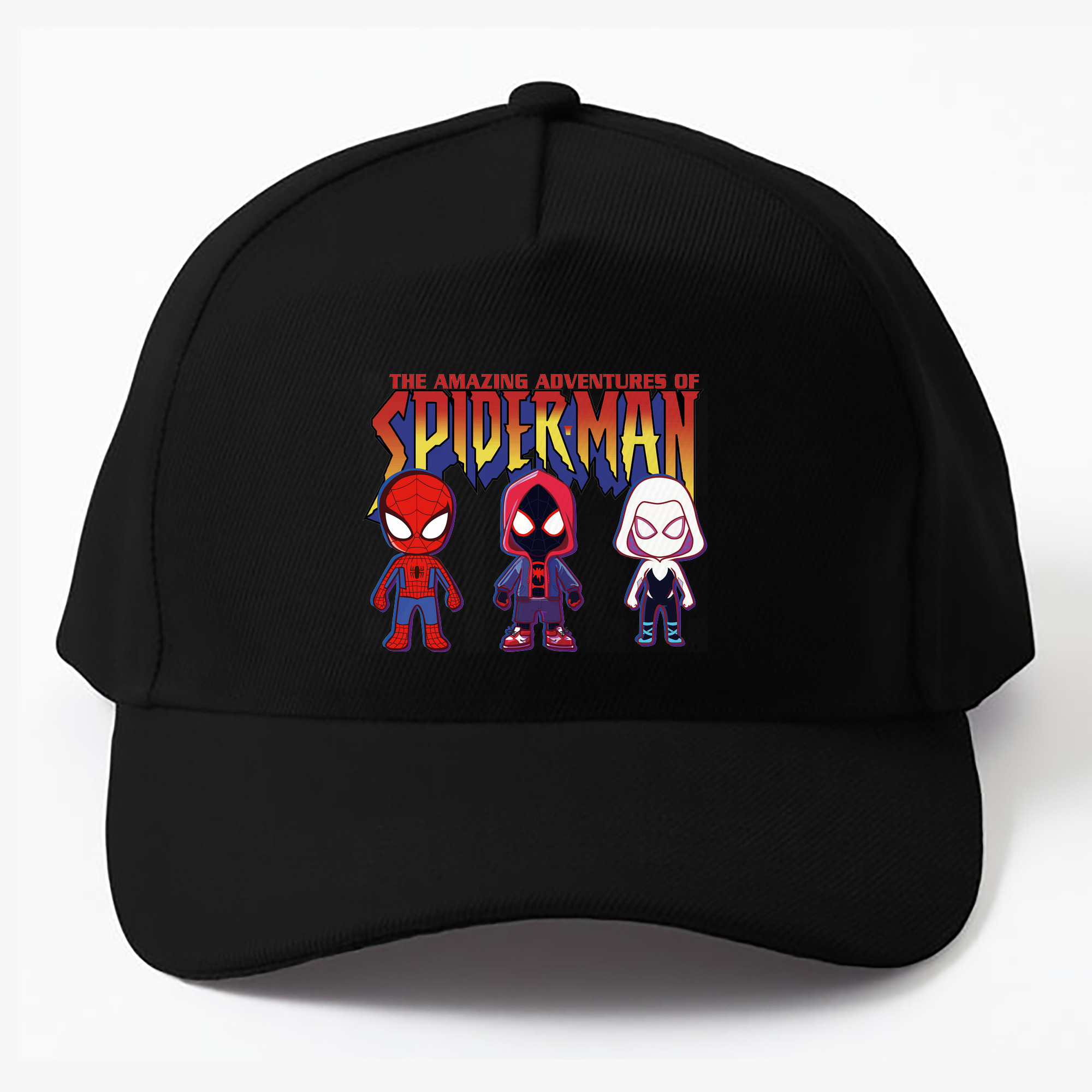 （画像用） Spider Man スパイダーマン ベースボールキャップ 綿100％ 男女兼用 帽子 スポーツ
