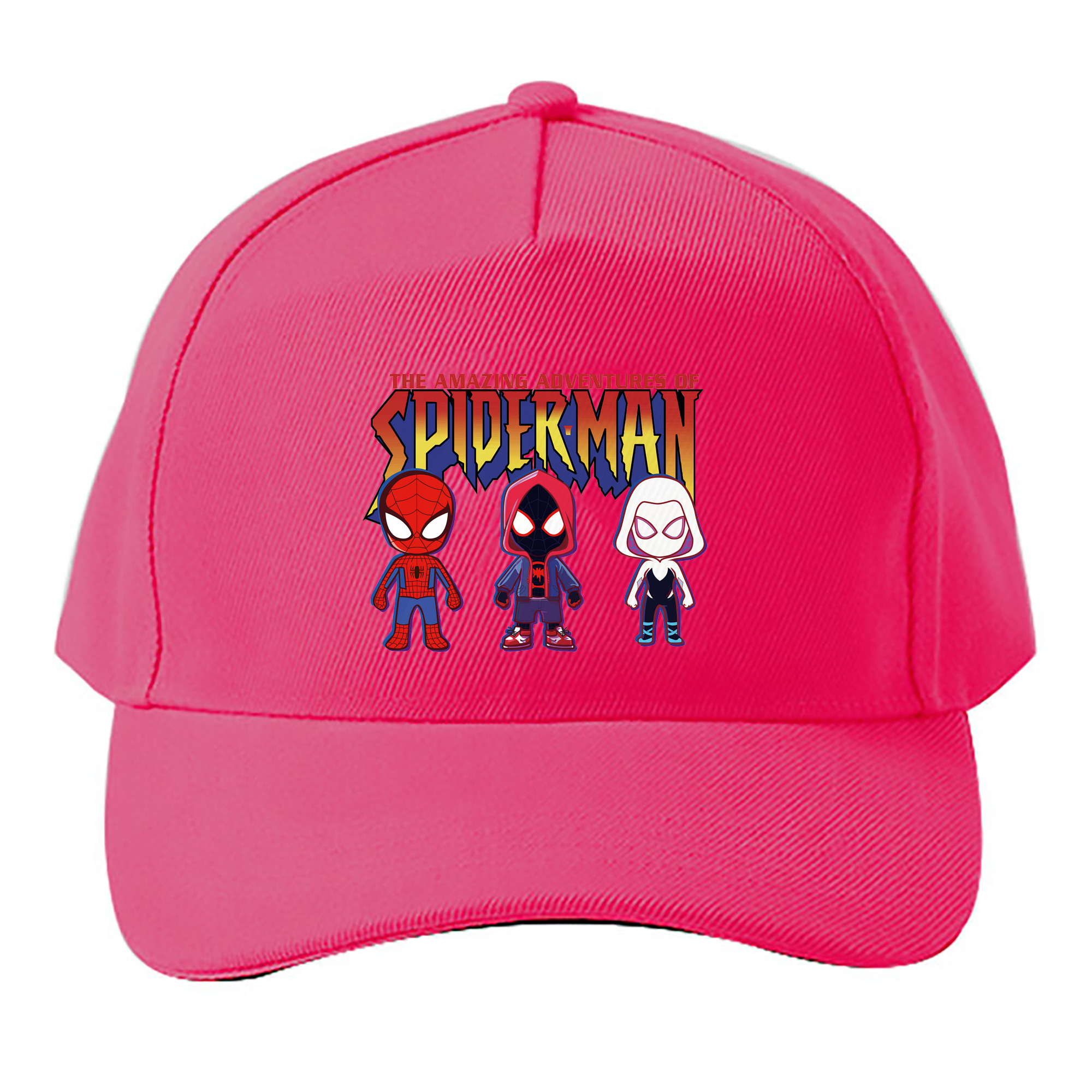 （画像用） Spider Man スパイダーマン ベースボールキャップ 綿100％ 男女兼用 帽子 スポーツ