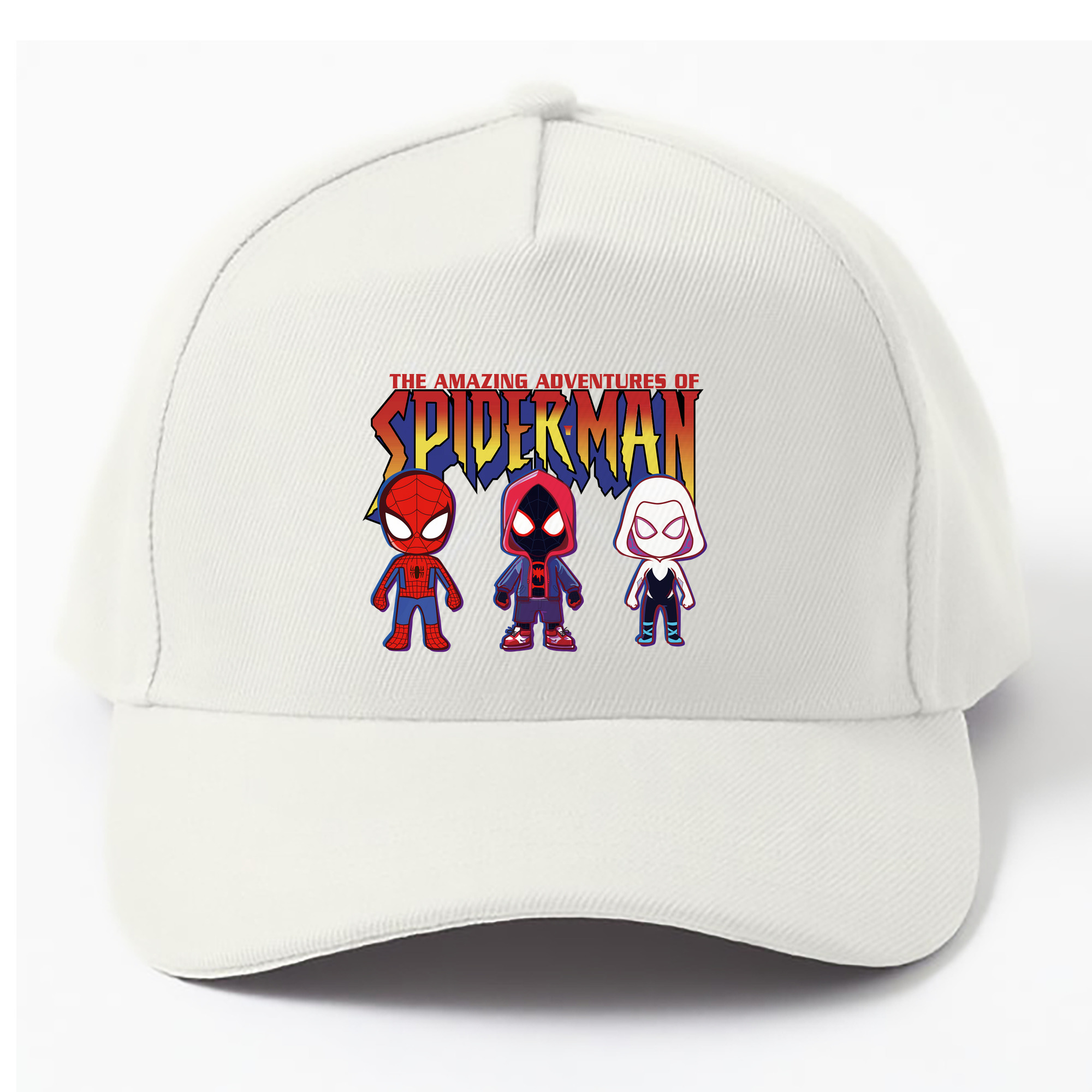 （画像用） Spider Man スパイダーマン ベースボールキャップ 綿100％ 男女兼用 帽子 スポーツ