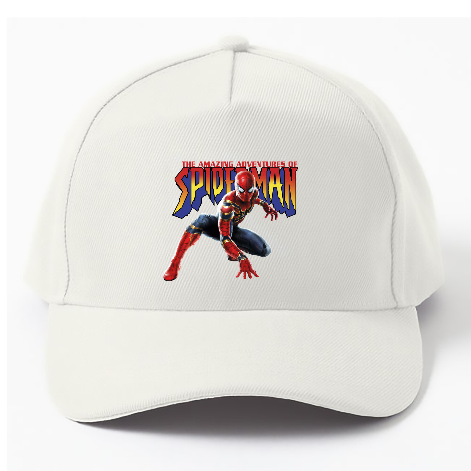 （画像用） Spider Man スパイダーマン ベースボールキャップ 綿100％ 男女兼用 帽子 スポーツ