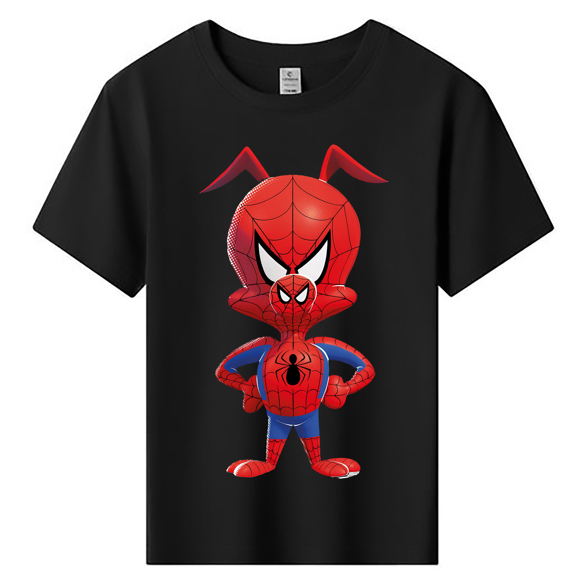 （画像用） Spider Man スパイダーマン 綿100％キッズTシャツ（フロントプリント）