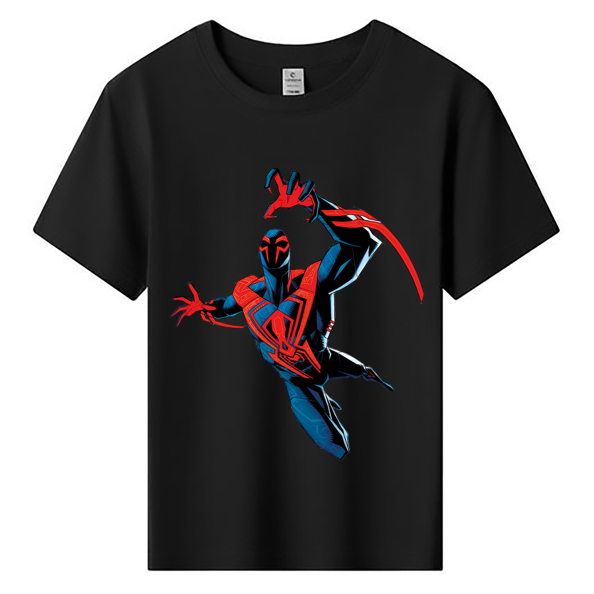 （画像用） Spider Man スパイダーマン 綿100％キッズTシャツ（フロントプリント）