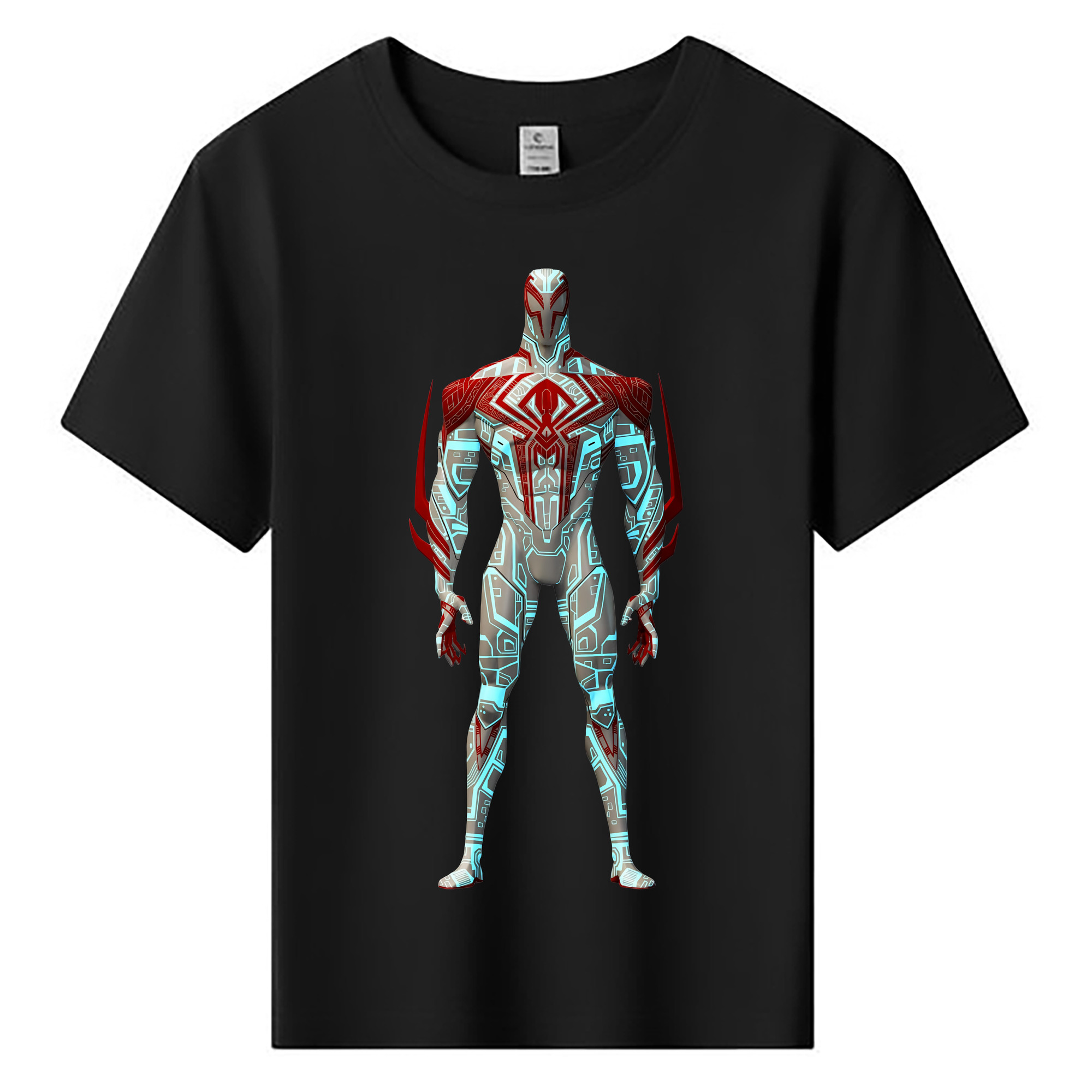 （画像用） Spider Man スパイダーマン 綿100％キッズTシャツ（フロントプリント）