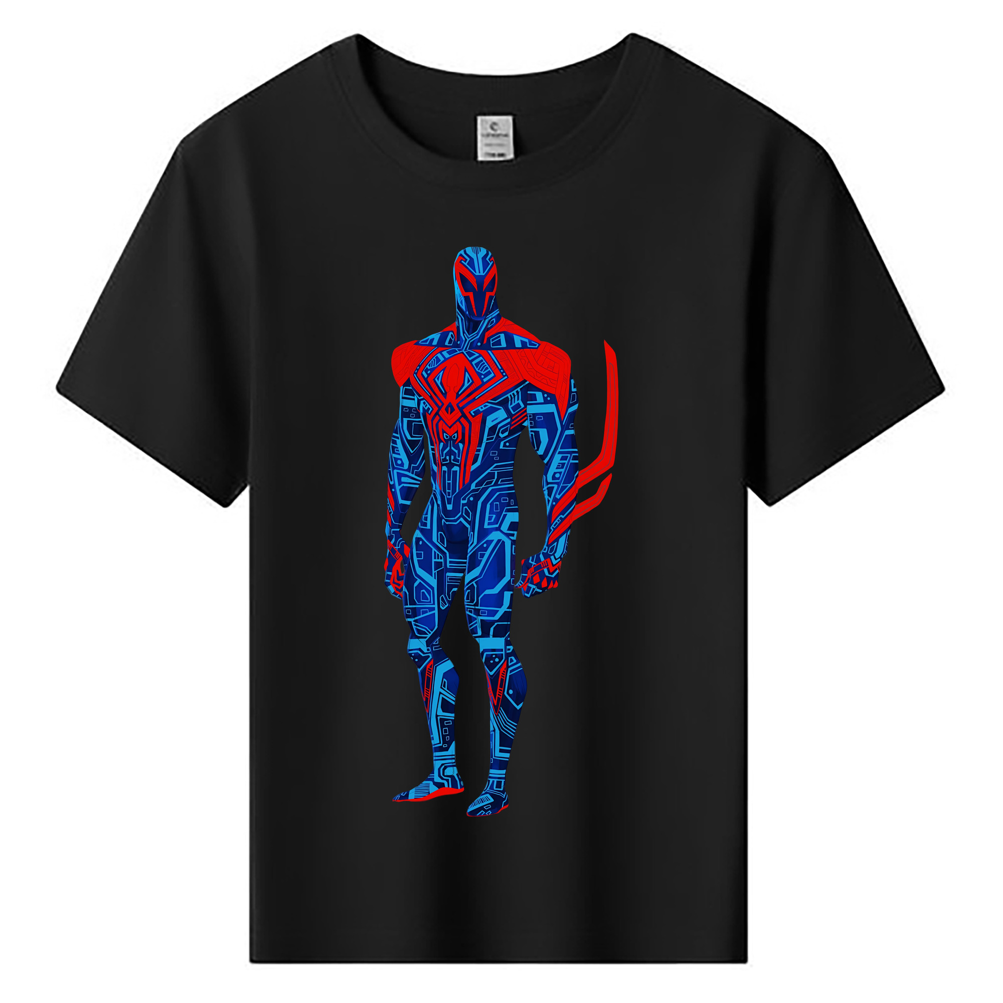 （画像用） Spider Man スパイダーマン 綿100％キッズTシャツ（フロントプリント）